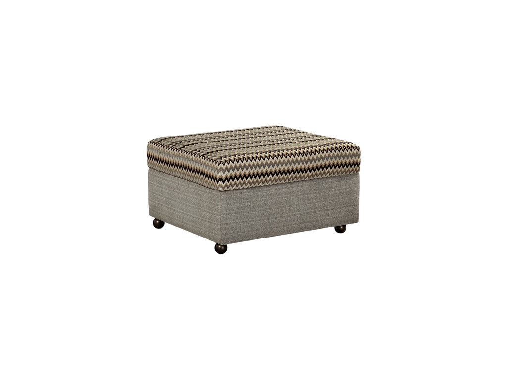 Craftmaster Hinge Top Storage Ottoman - Small F900201S
