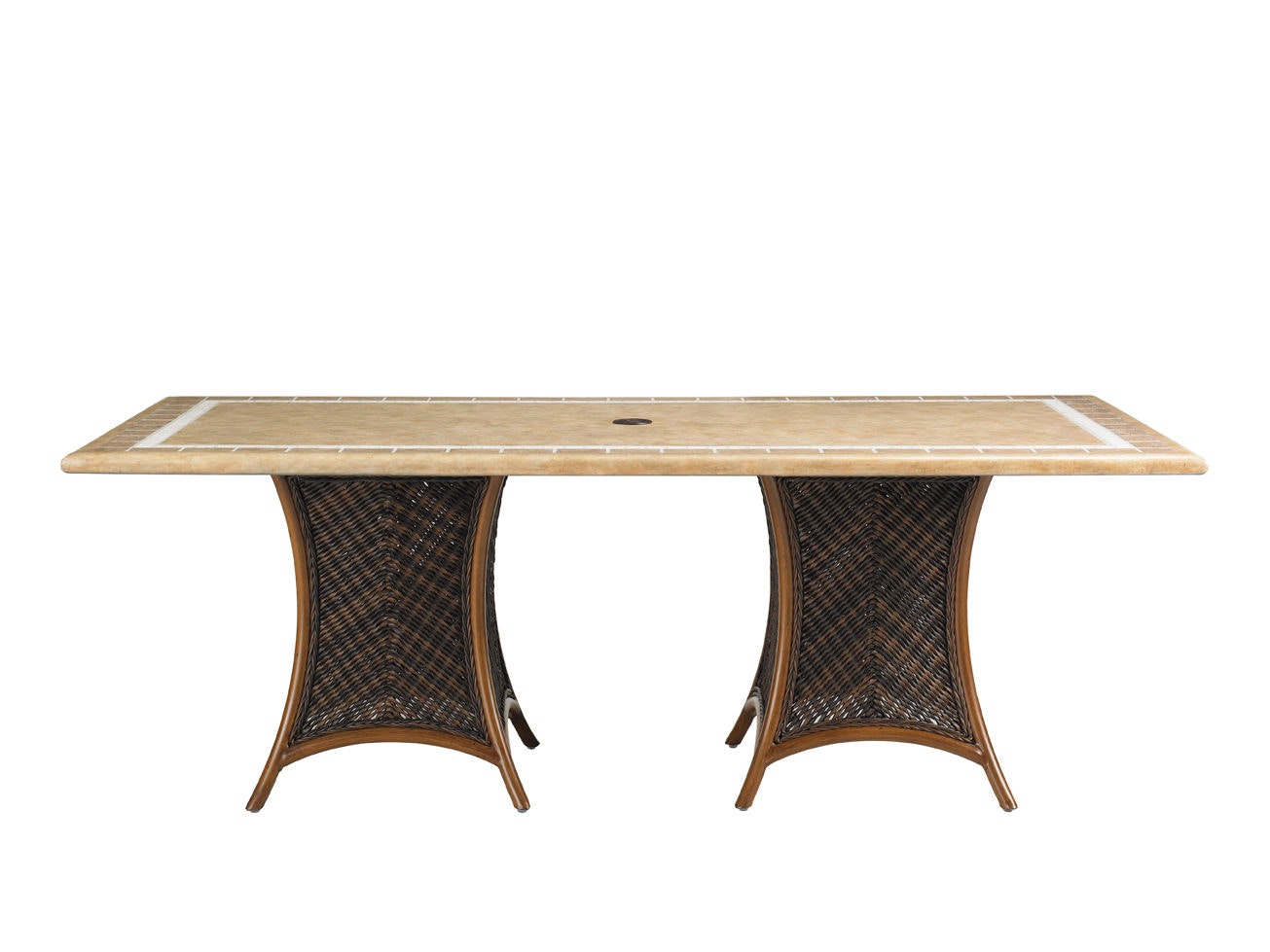 Tommy Bahama Outdoor Living Dbl Pedestal Table Base 3170-876TB