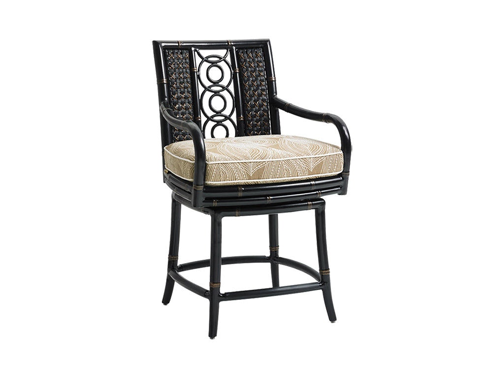 Tommy Bahama Outdoor Living Swivel Counter Stool 3237-17SW