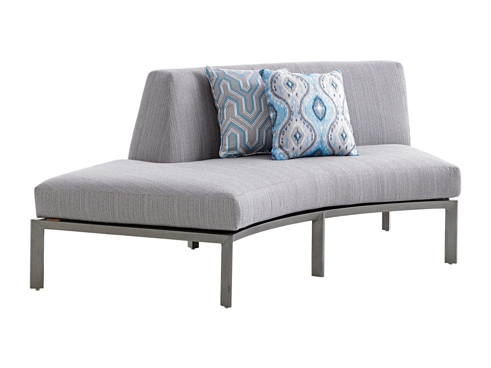 Tommy Bahama Outdoor Living Left Side Facing Curved Sectional Love Seat 3800-52L