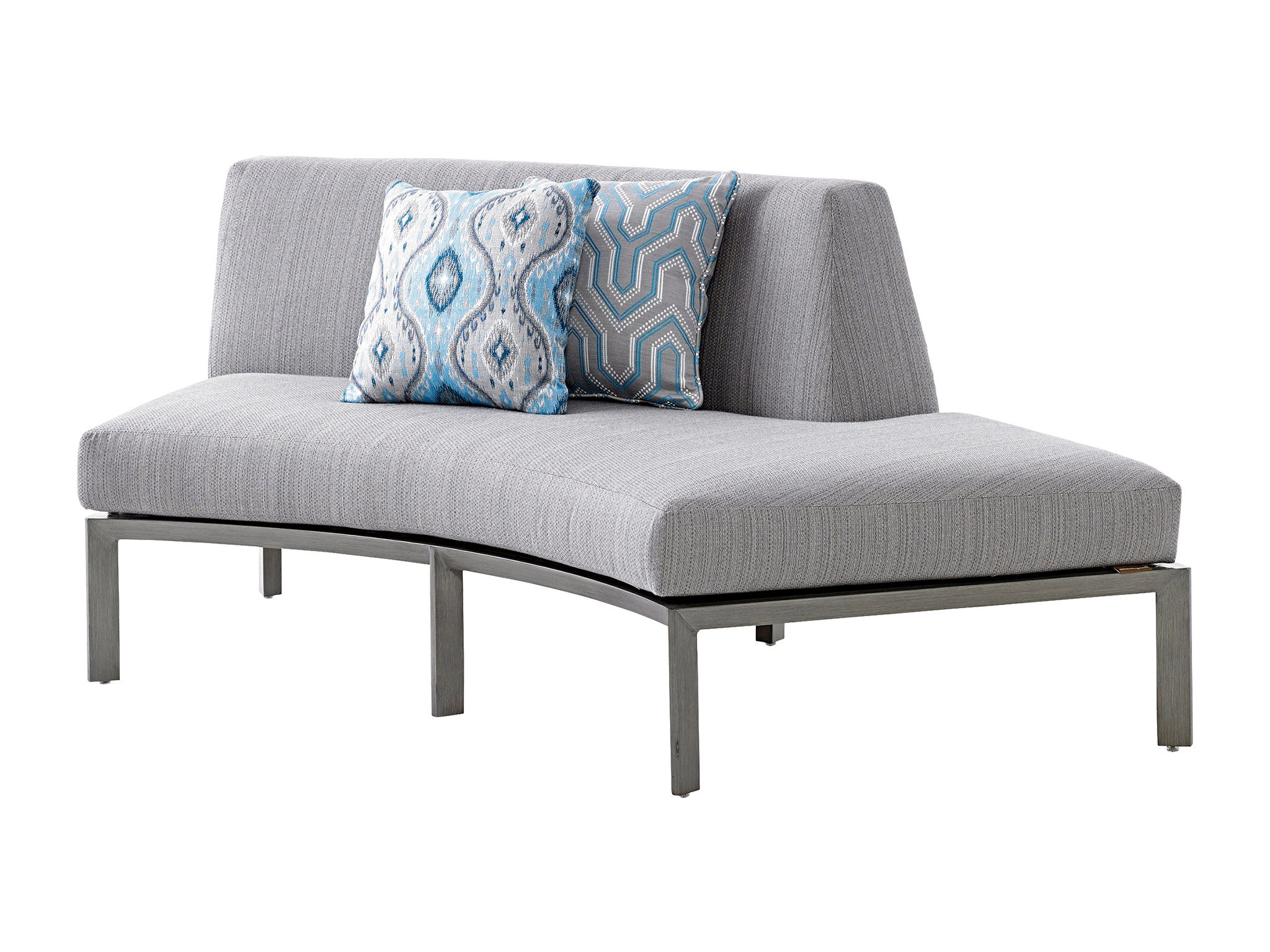 Tommy Bahama Outdoor Living Right Side Facing Curved Sectional Love Seat 3800-52R