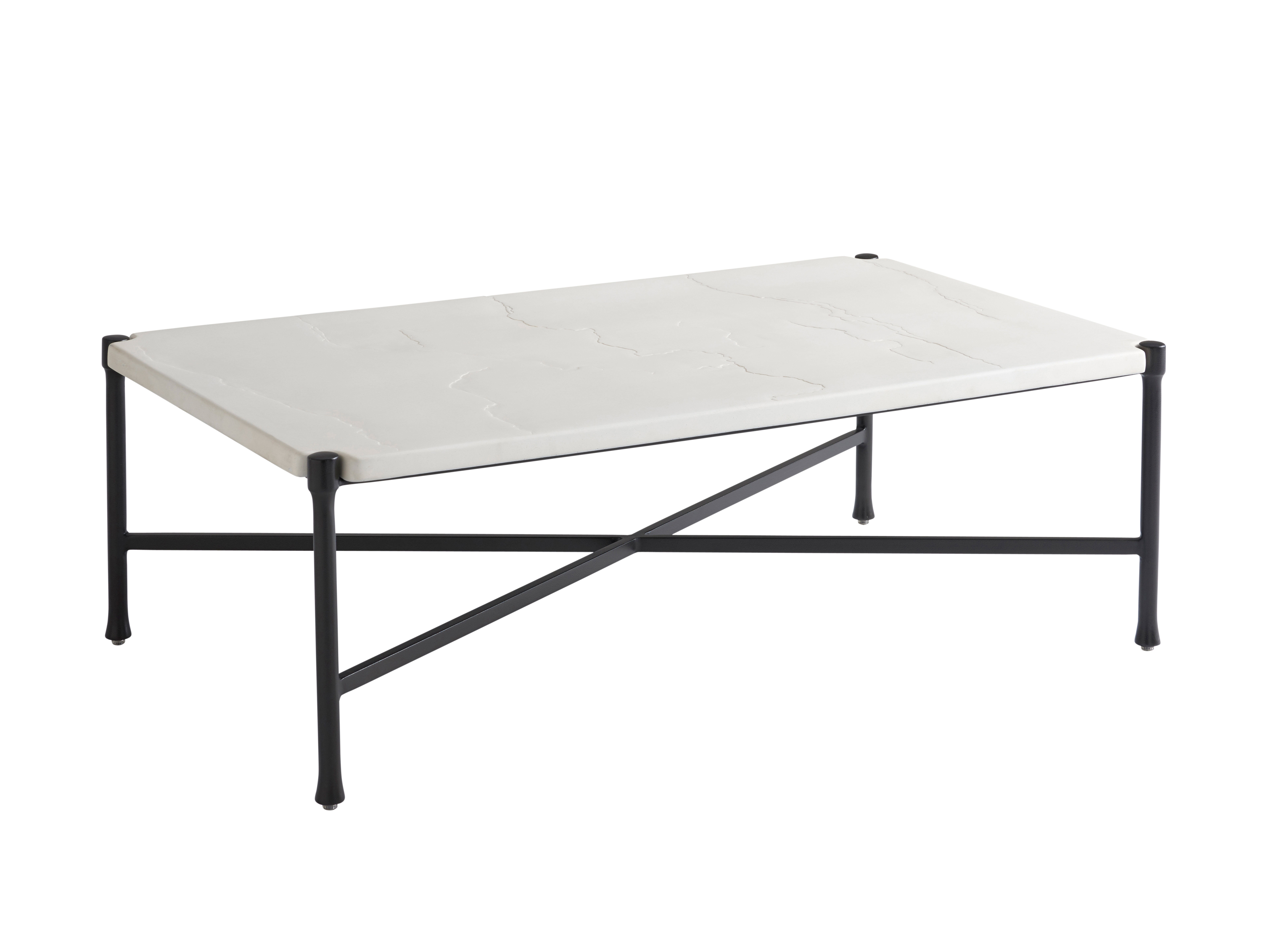 Tommy Bahama Outdoor Living Rectangular Cocktail Table With Top 3910-945