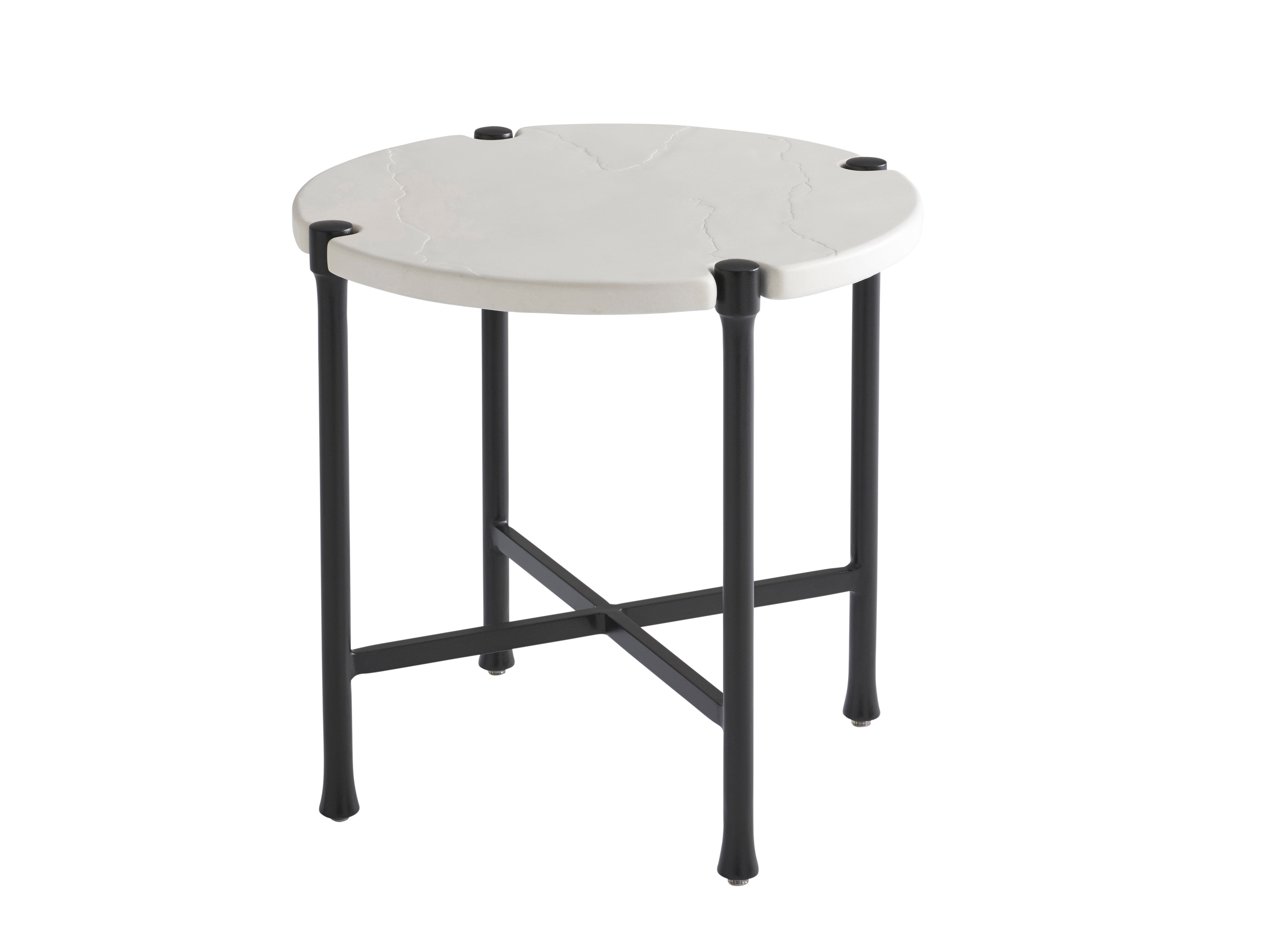 Tommy Bahama Outdoor Living Round End Table With Top 3910-954