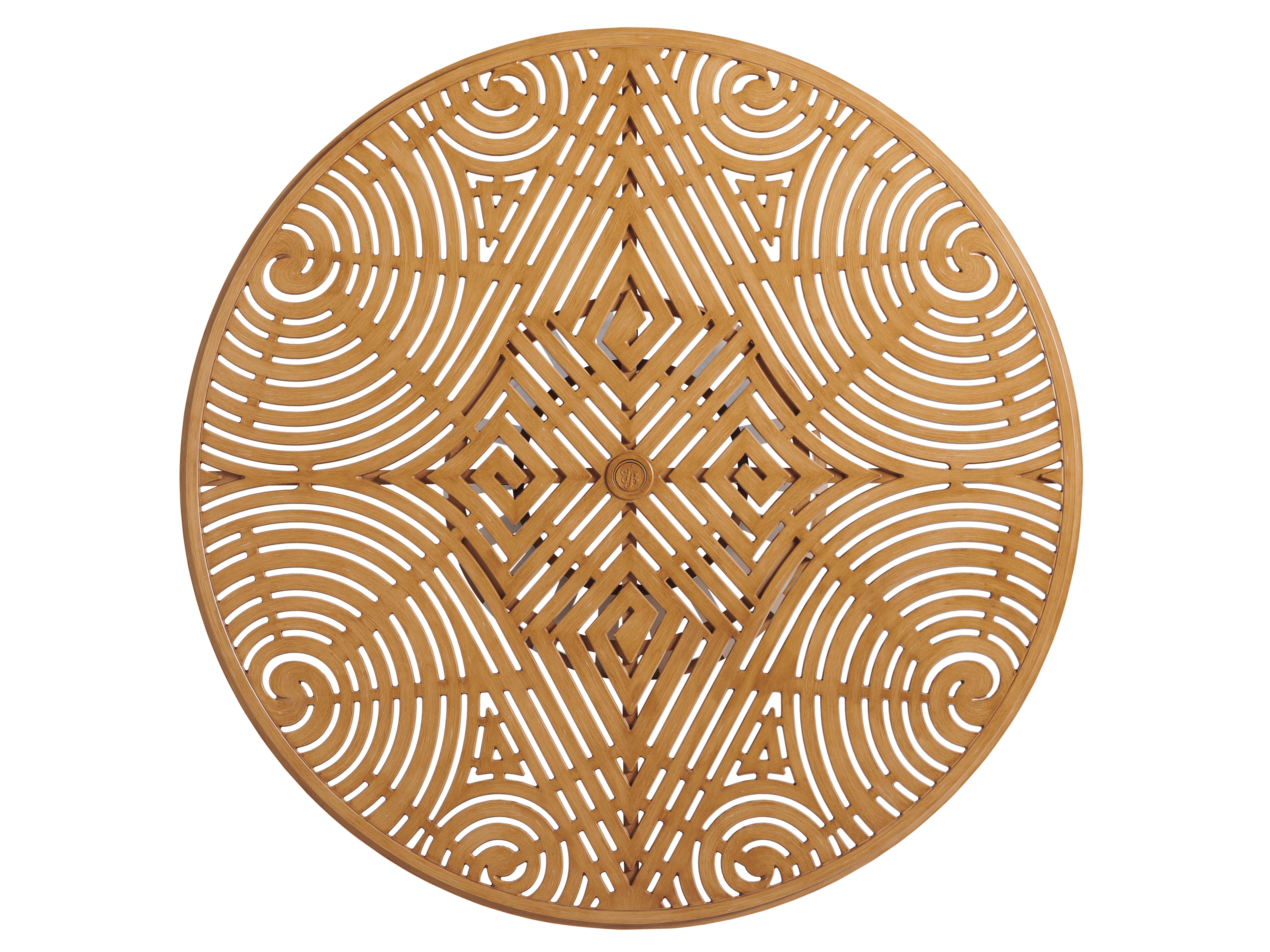 Tommy Bahama Outdoor Living Round Dining Table Cast Top 3930-875AT