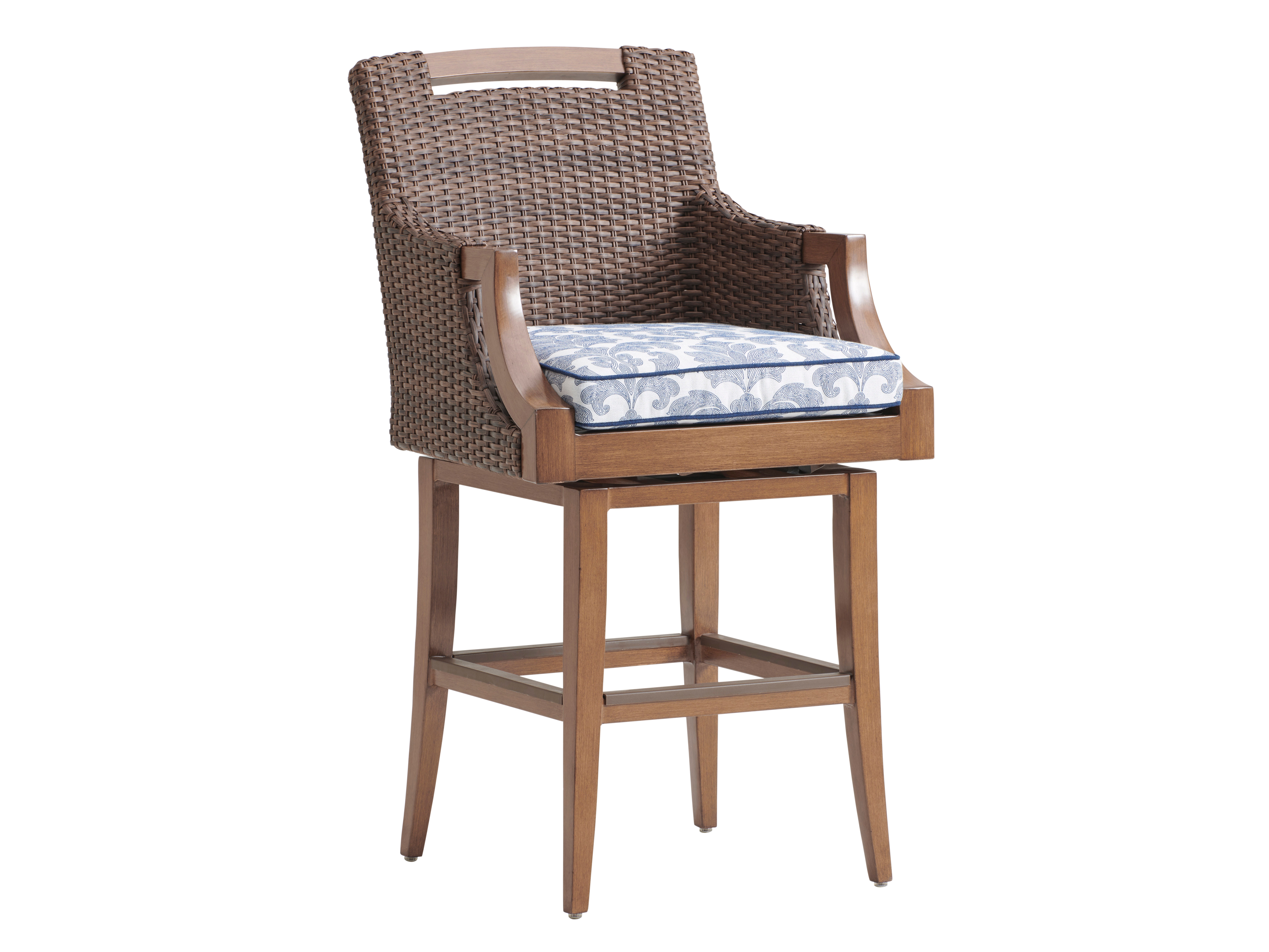 Tommy Bahama Outdoor Living Swivel Bar Stool Frame Only 3935-16SW