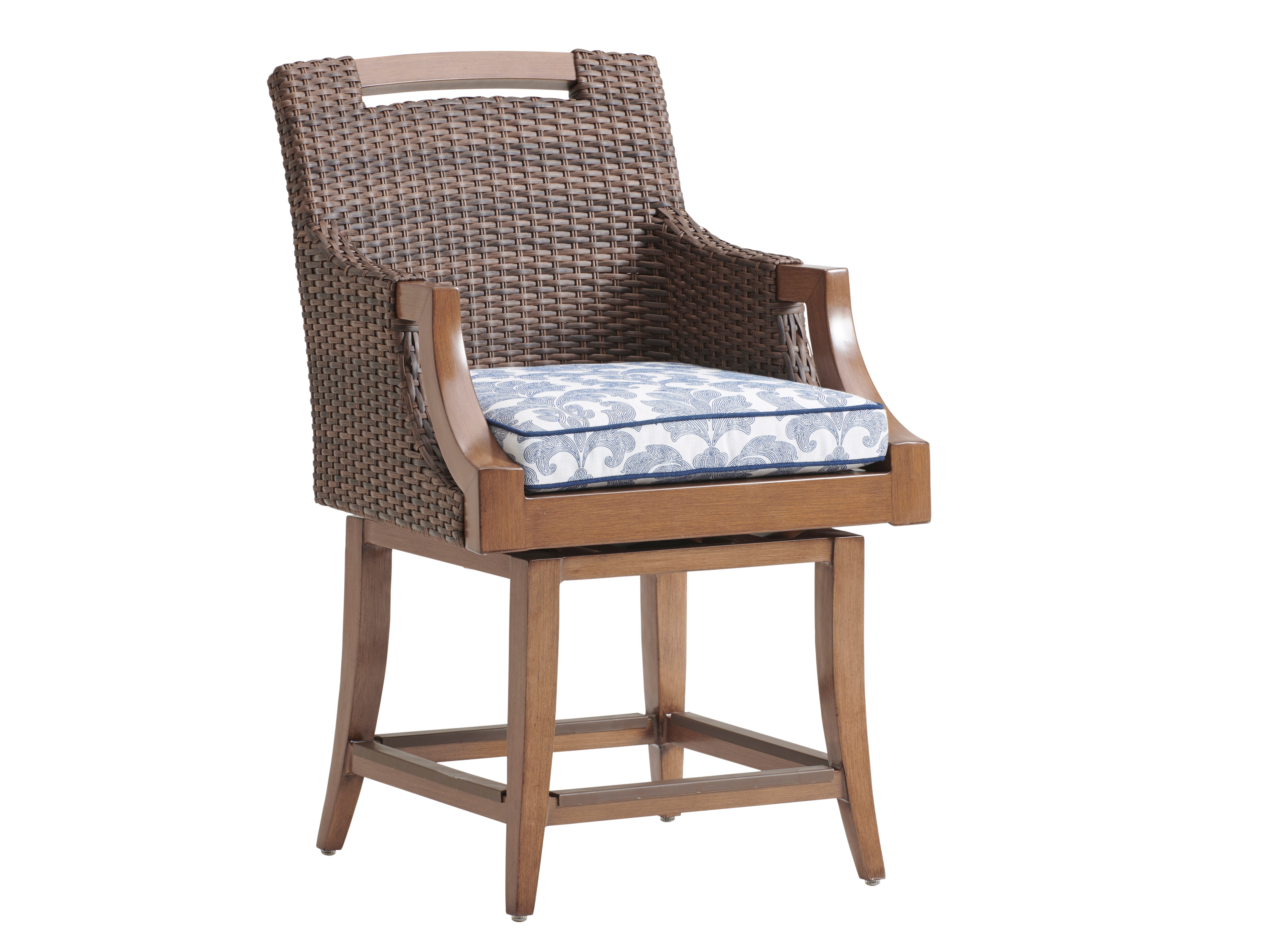 Tommy Bahama Outdoor Living Swivel Counter Stool Frame Only 3935-17SW