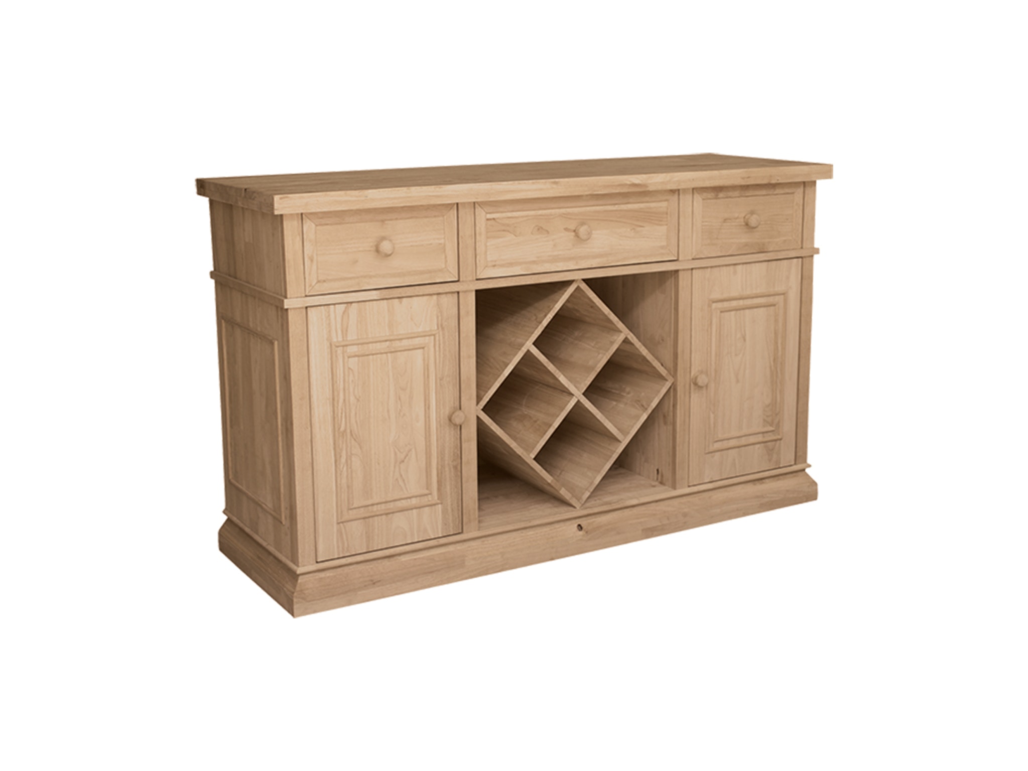 John Thomas Sturbridge Buffet with Wine Rack B-6WR