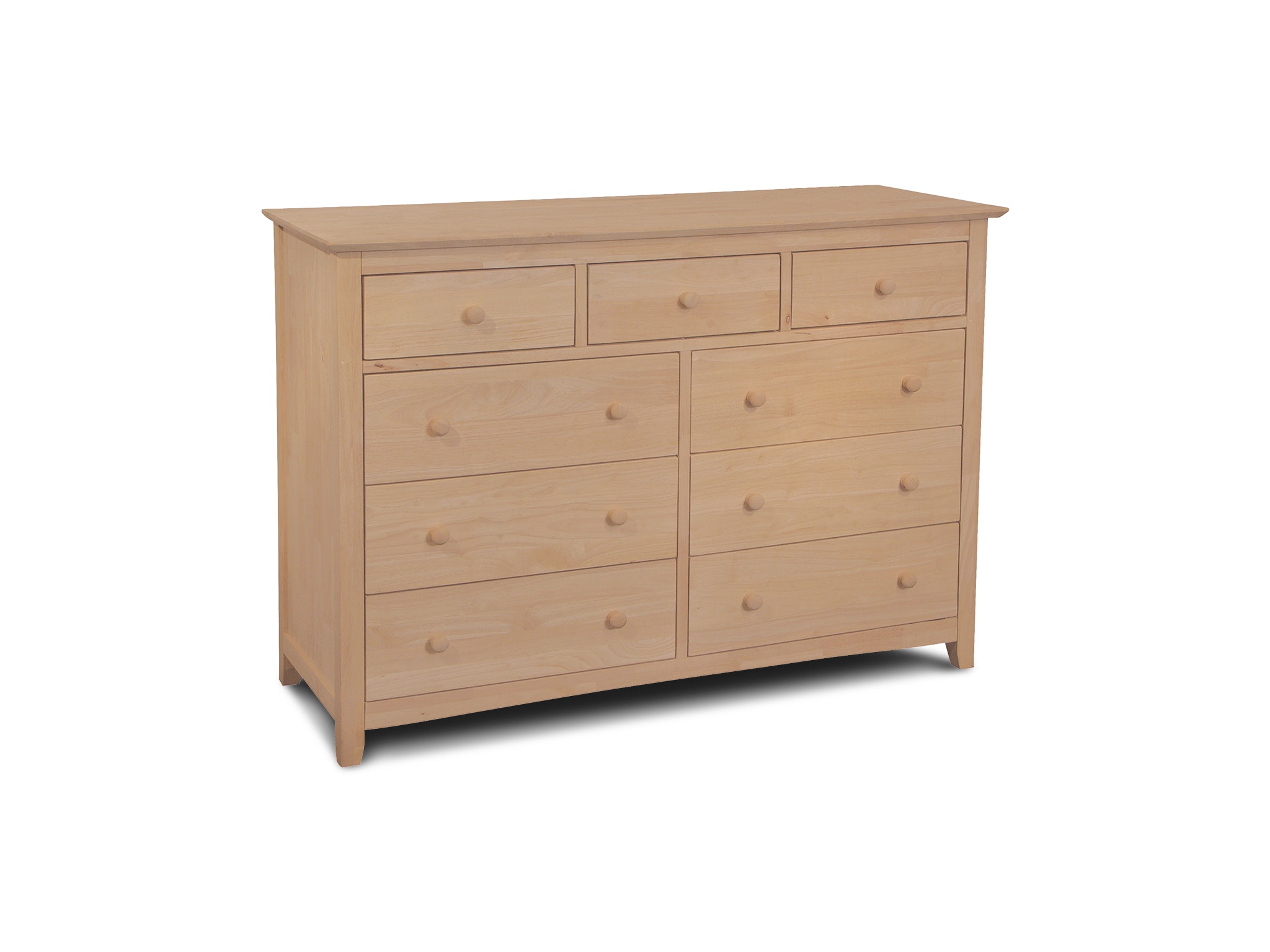 John Thomas Lancaster 9-Drawer Dresser BD-7019