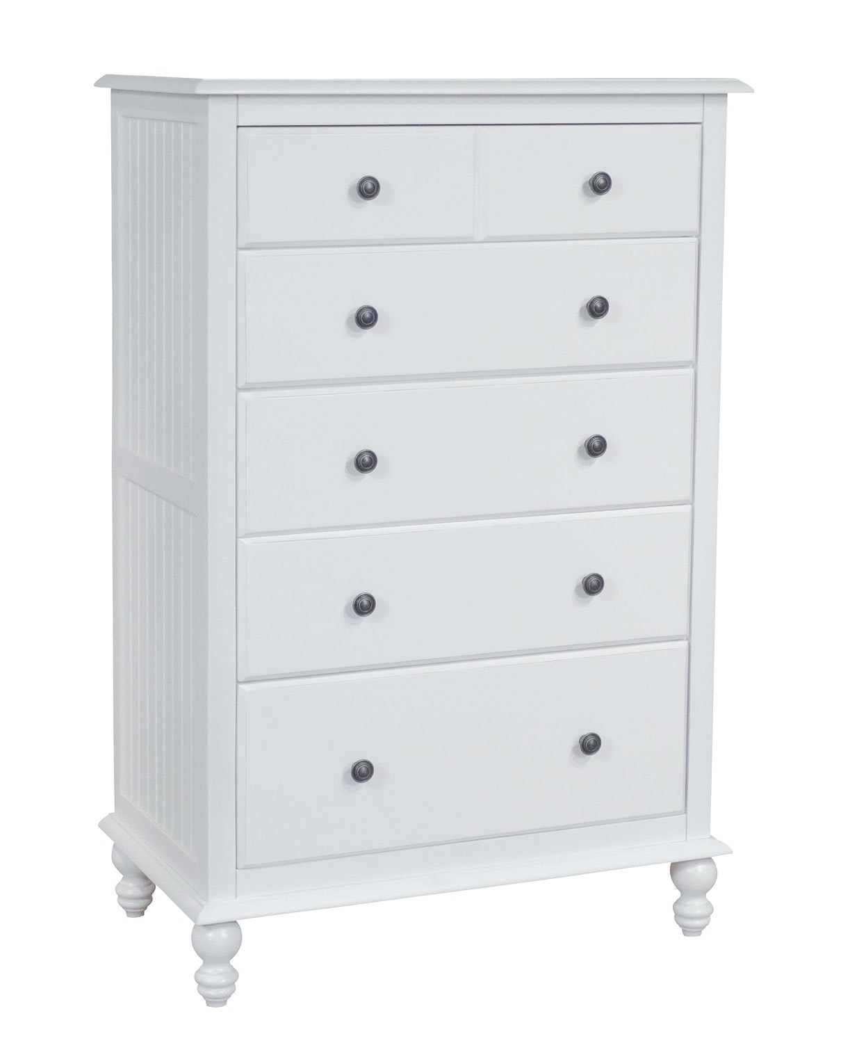 John Thomas 5-Drawer Chest in Beach White BD07-2005