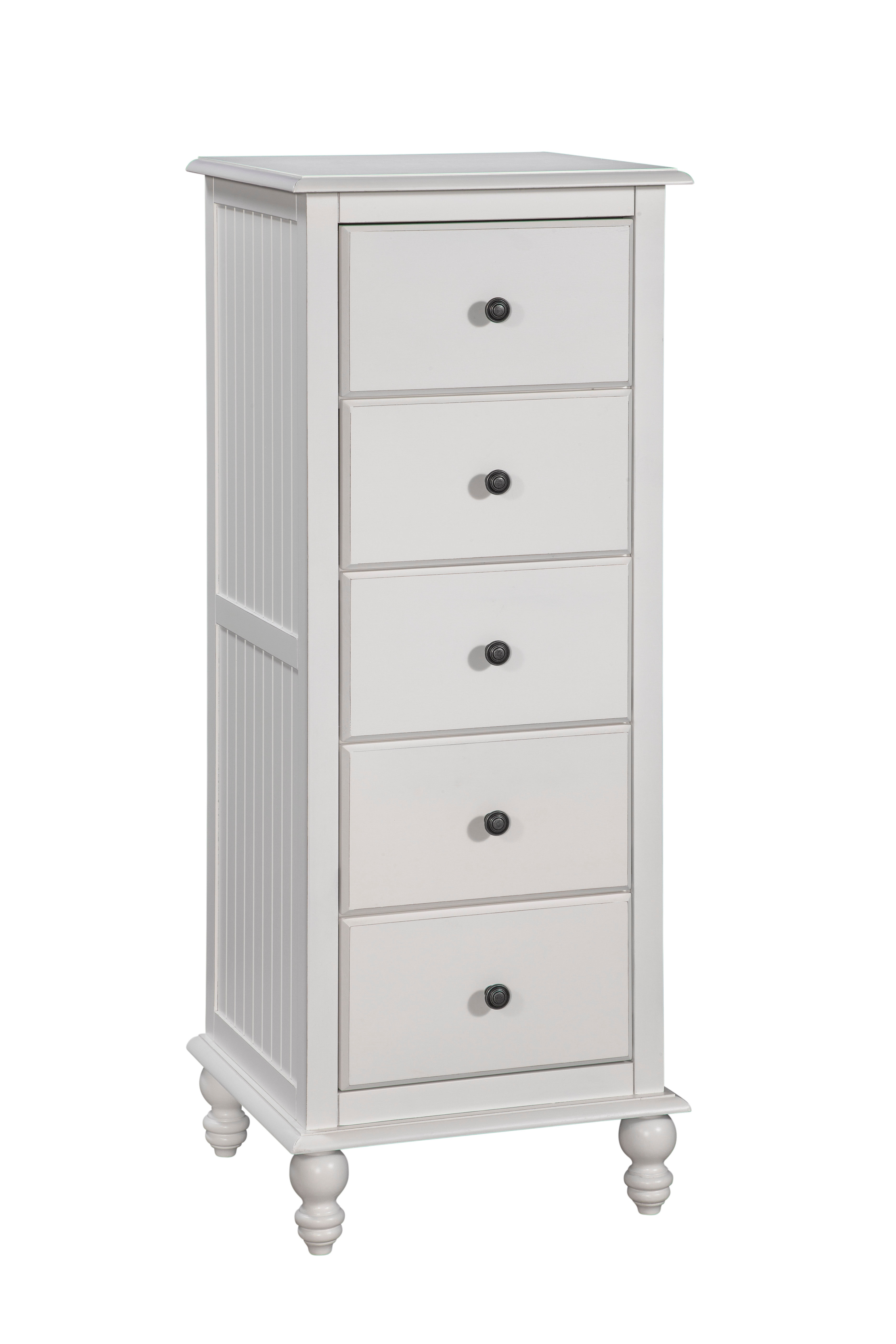 John Thomas 5-Drawer Lingerie Chest in Beach White BD07-2015