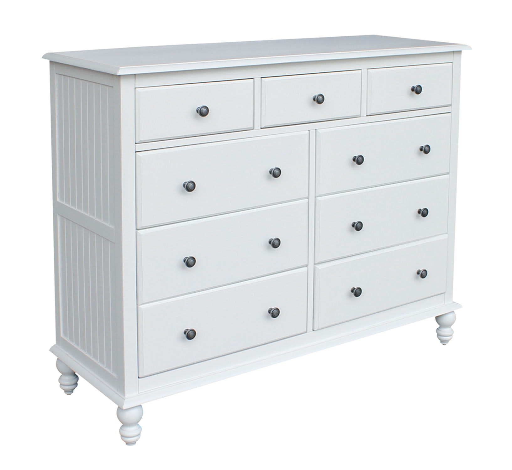 John Thomas 8-Drawer Dresser in Beach White BD07-2019
