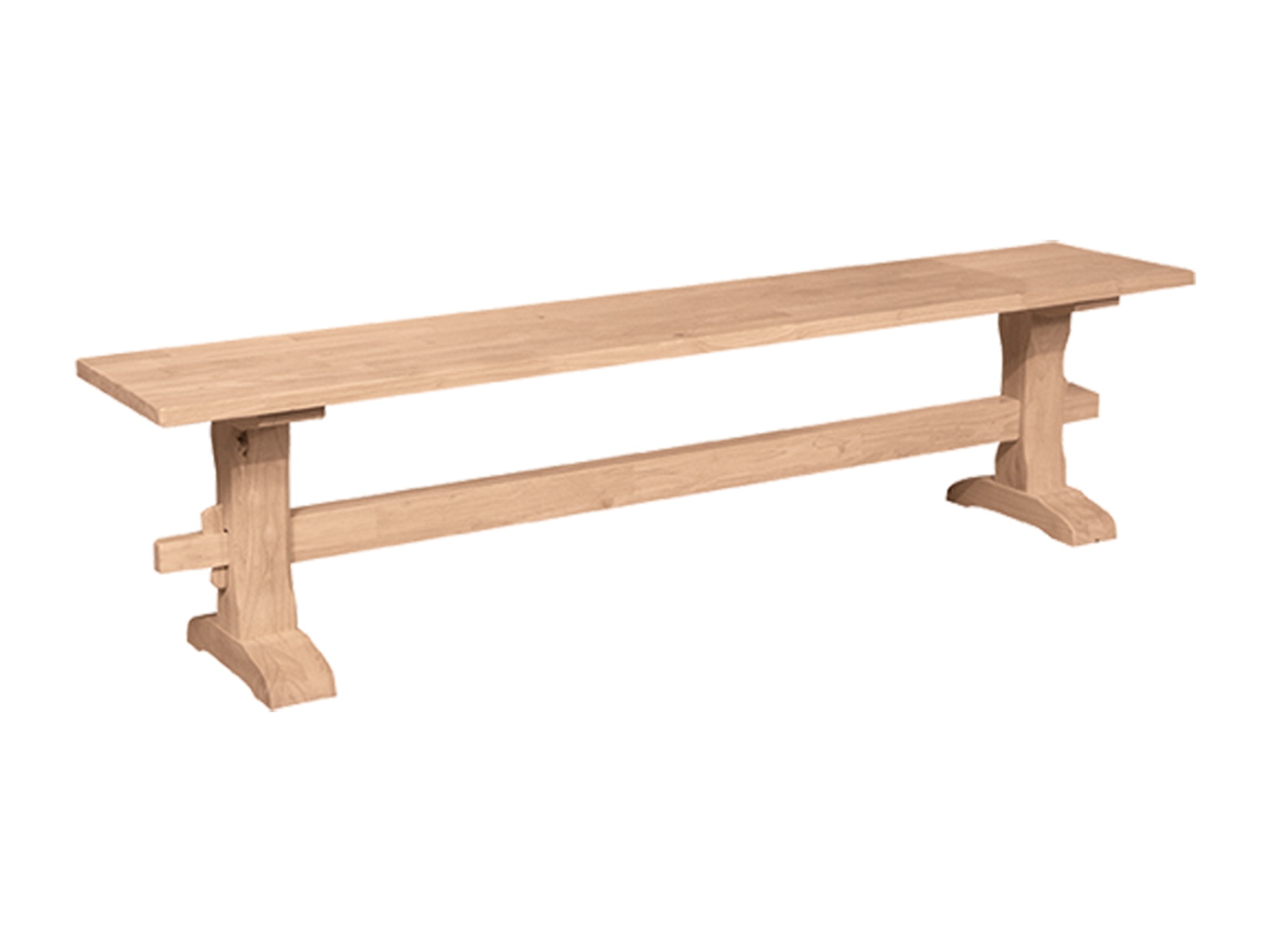 John Thomas Trestle Bench / Trestle Bench Pedestals BE-72T / BE-72T2
