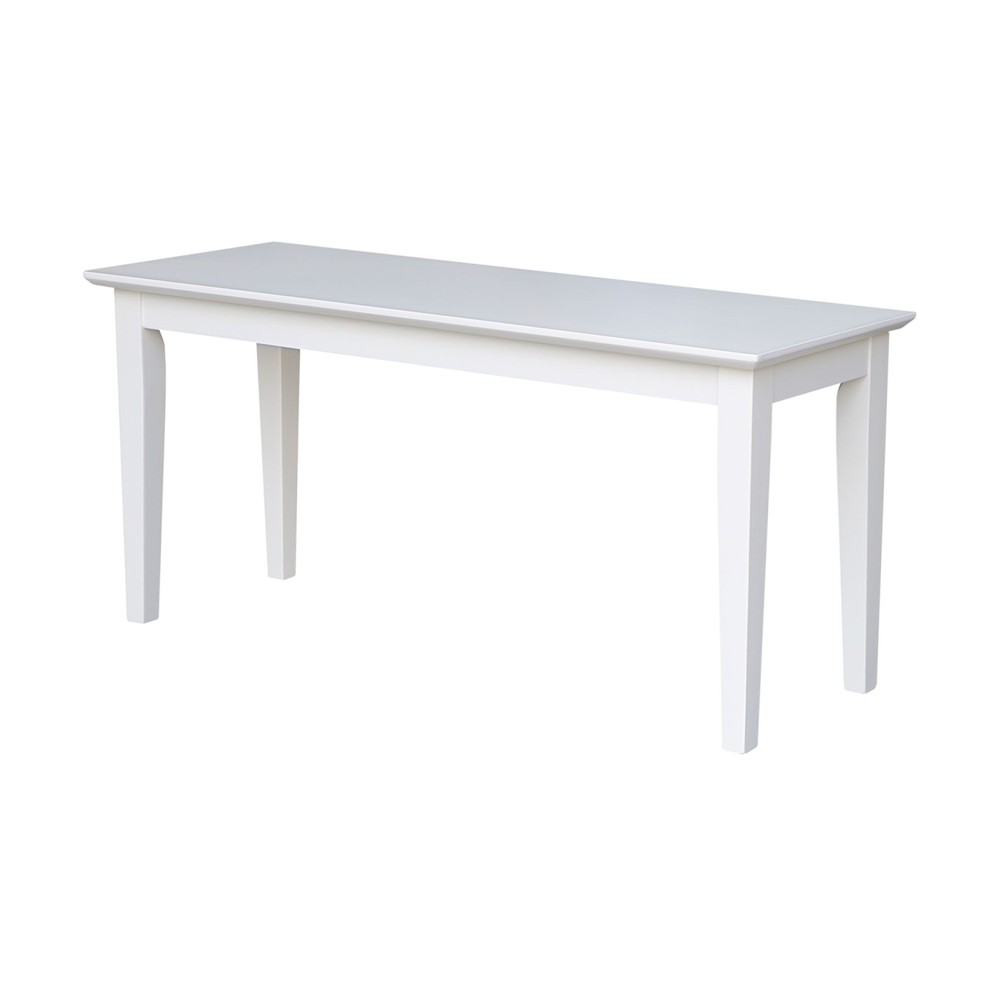 John Thomas Bench in Pure White BE08-39