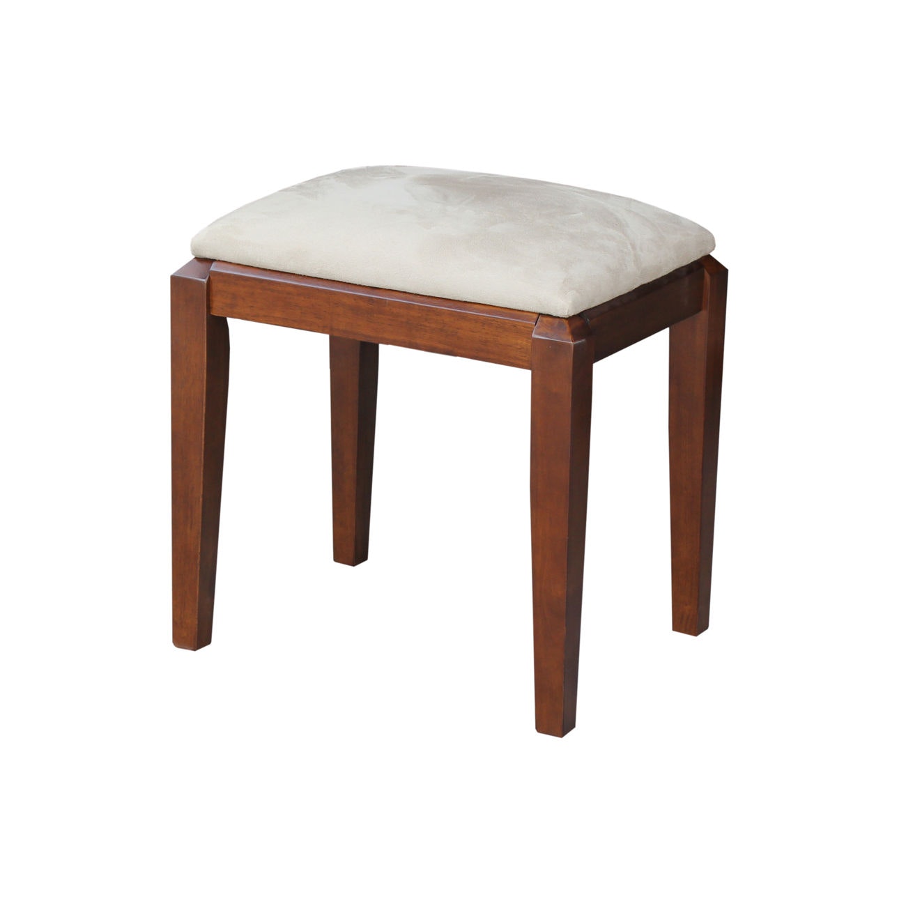 John Thomas Upholstered Vanity Bench in Espresso BE581-2