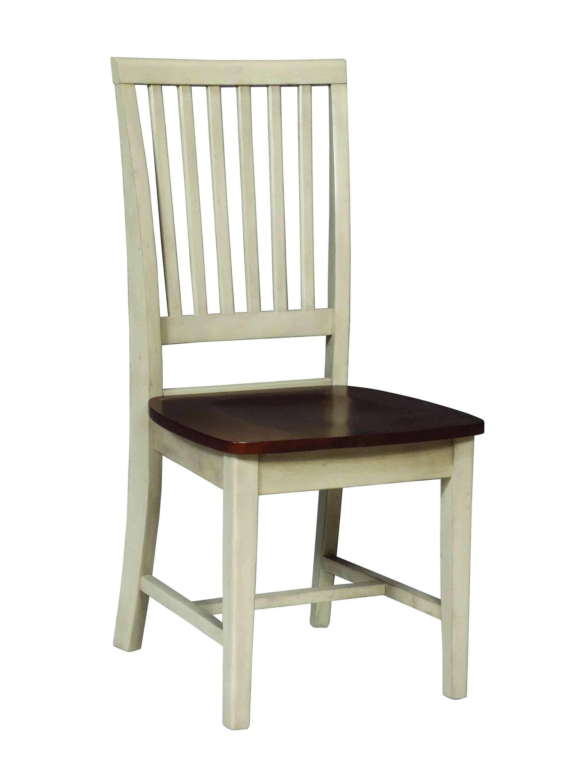 John Thomas Mission Chair in Almond & Espresso C12-265B