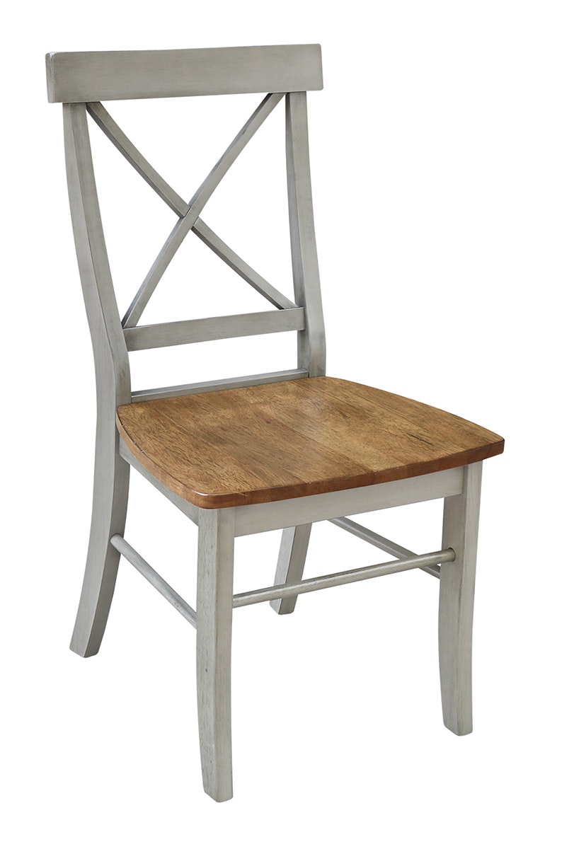 John Thomas X-Back Chair in Hickory Stone C41-613B