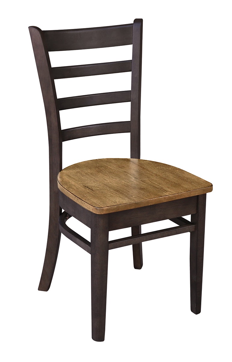 John Thomas Emily Chair in Hickory Coal C45-617B