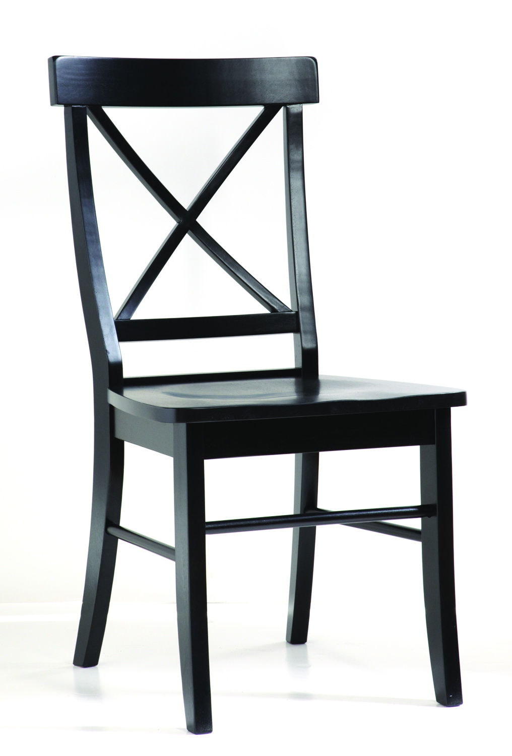 John Thomas X-Back Chair in Black C46-613B