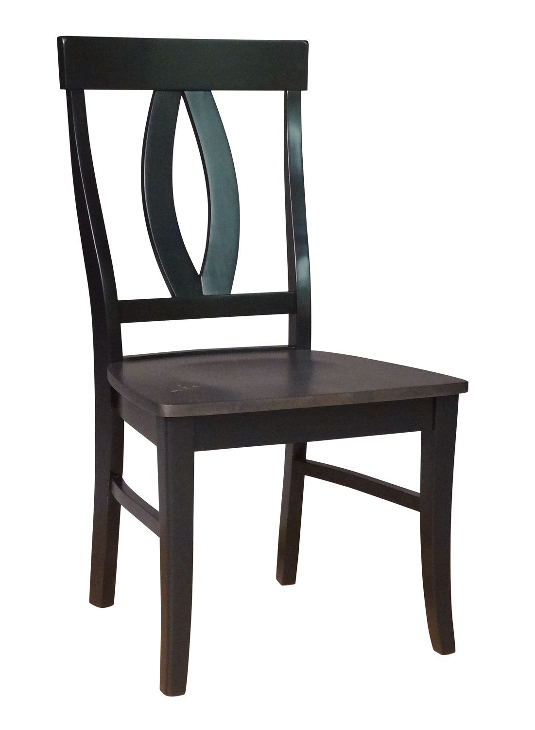 John Thomas Verona Chair in Coal & Black C75-170B