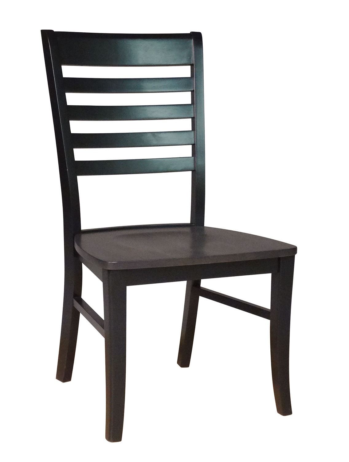John Thomas Roma Chair in Coal & Black C75-310B