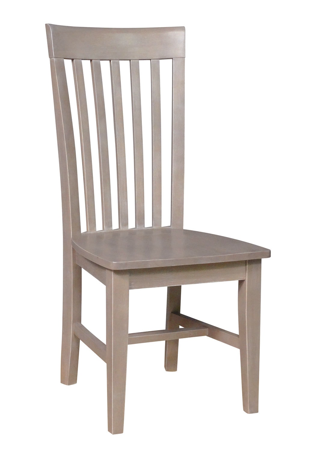 John Thomas Tall Mission Chair in Taupe Gray C09-465B