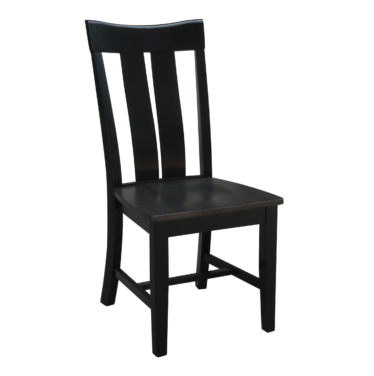 John Thomas Ava Chair in Coal & Black C75-13B