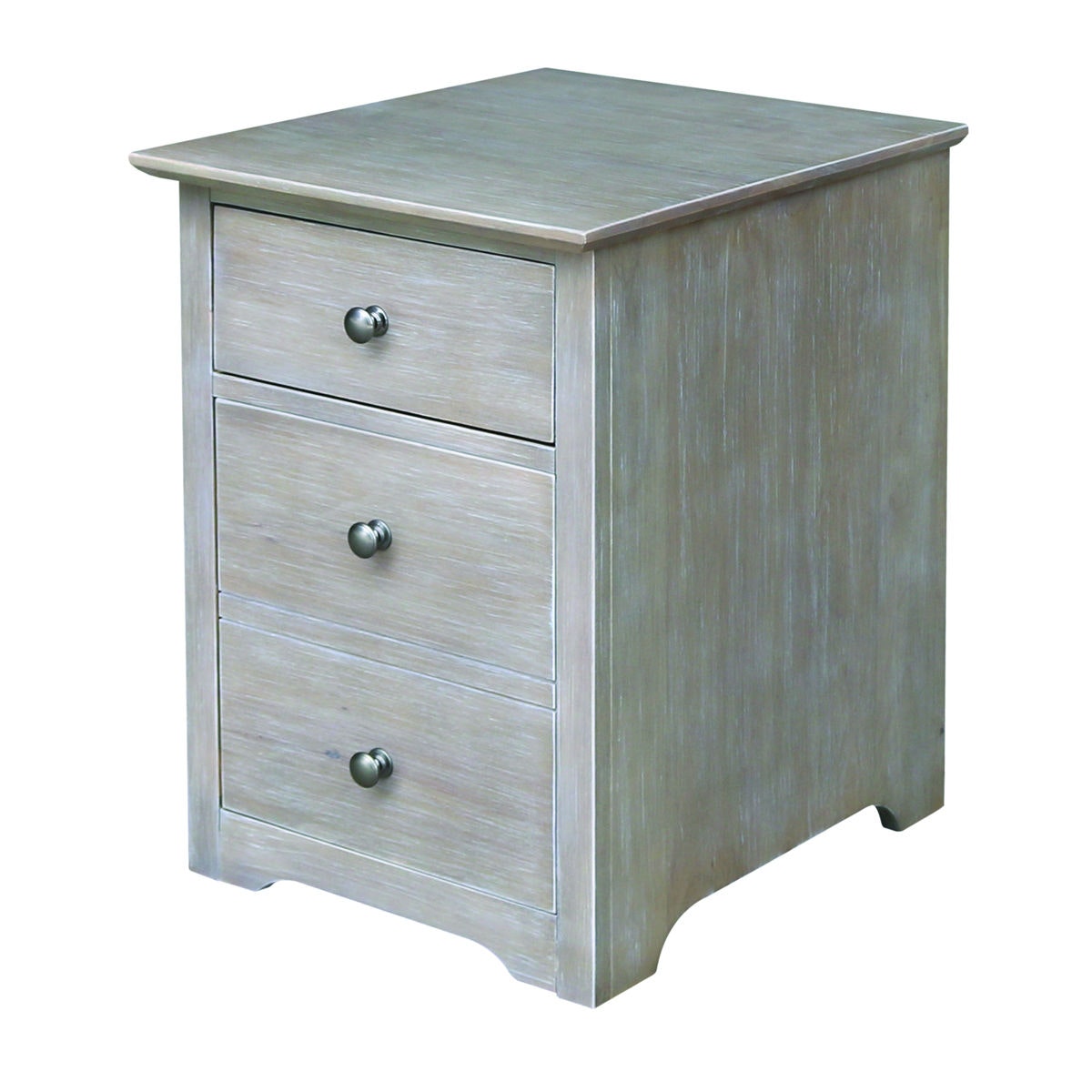 John Thomas File Cabinet on Castors in Taupe Gray OF09-51