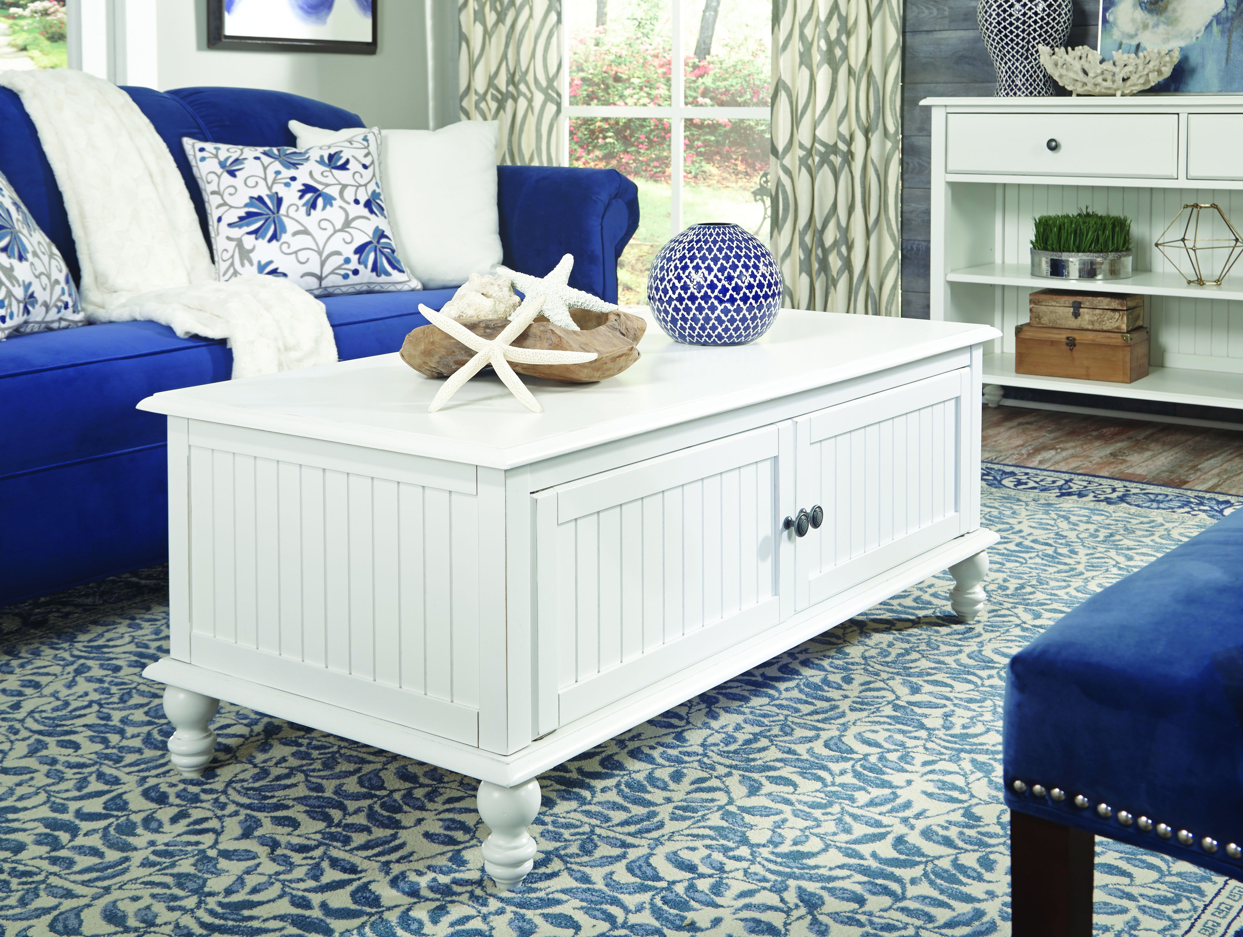 John Thomas Coffee Table  in Beach White OT07-20C2B