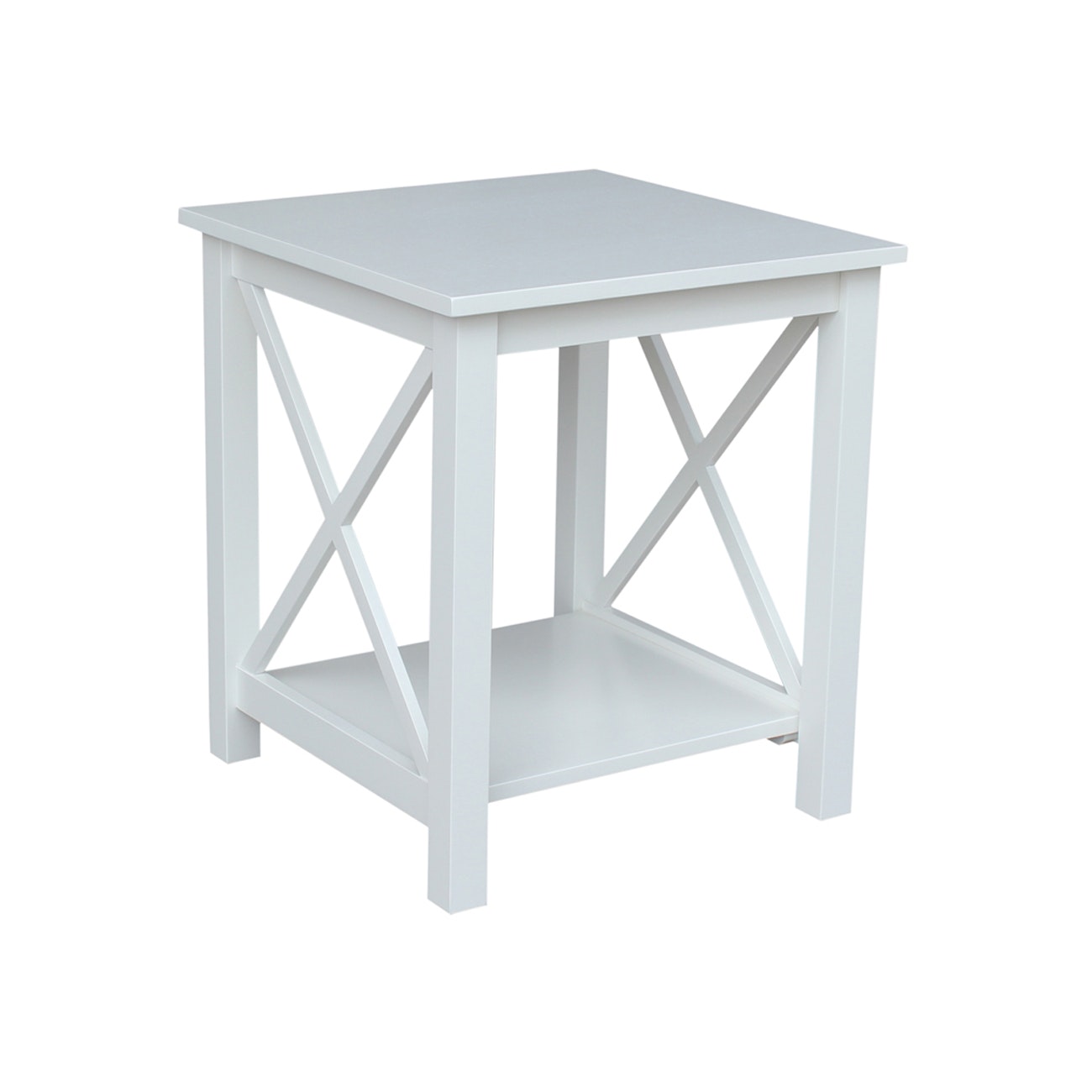 John Thomas End Table in Pure White OT08-70E