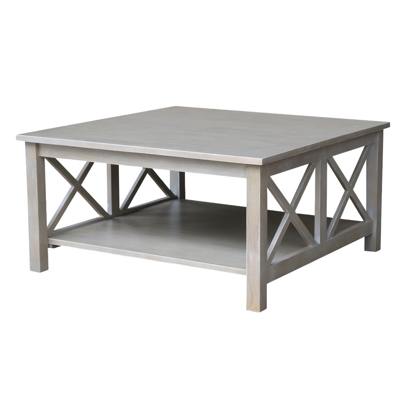 John Thomas Hampton Square Coffee Table in Taupe Gray OT09-70SC