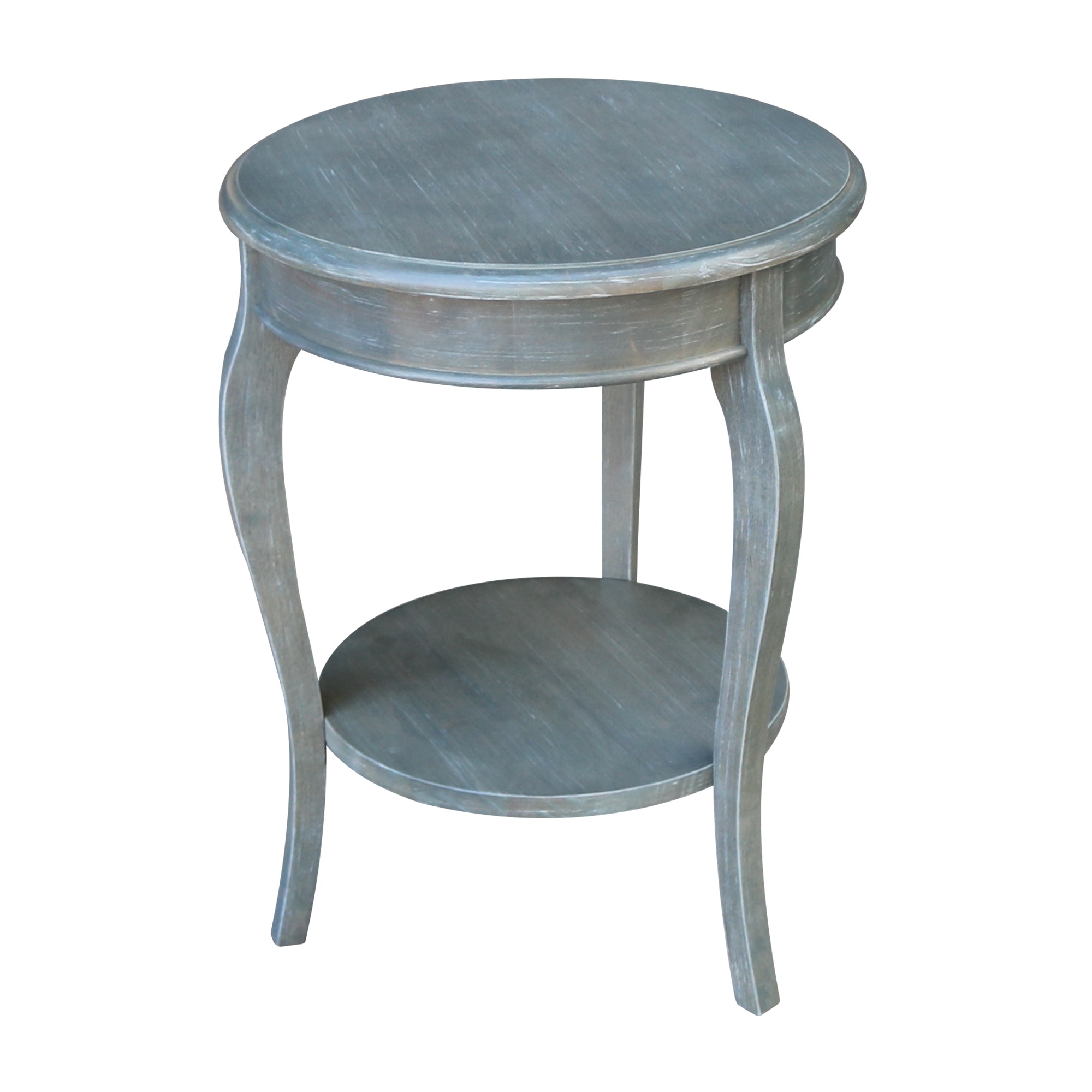 John Thomas Cambria Accent Table in Heather Gray OT105-18R-18