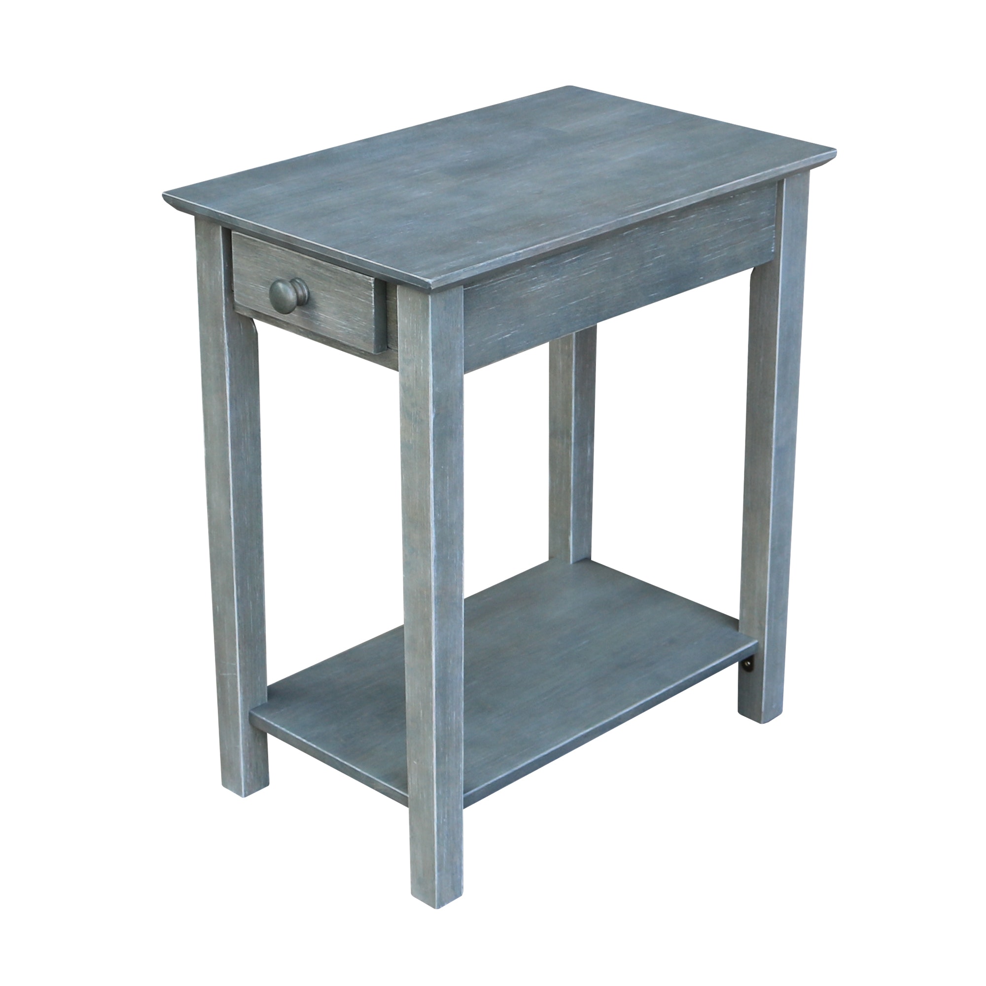 John Thomas Narrow End Table in Heather Gray OT105-2214