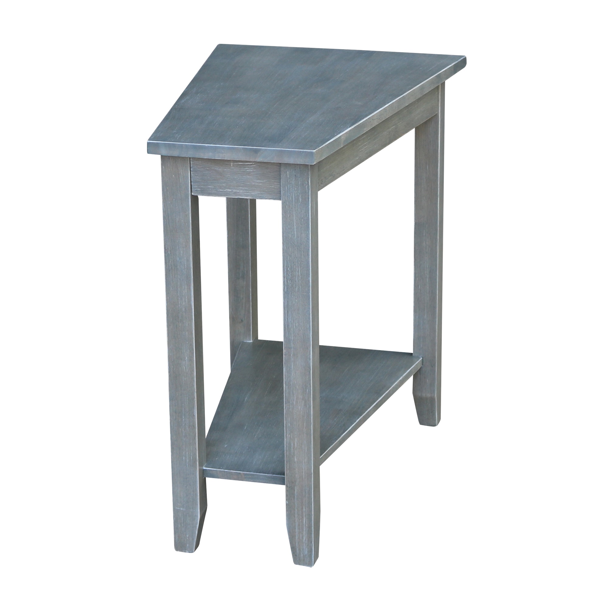 John Thomas Keystone Accent Table in Heather Gray OT105-45