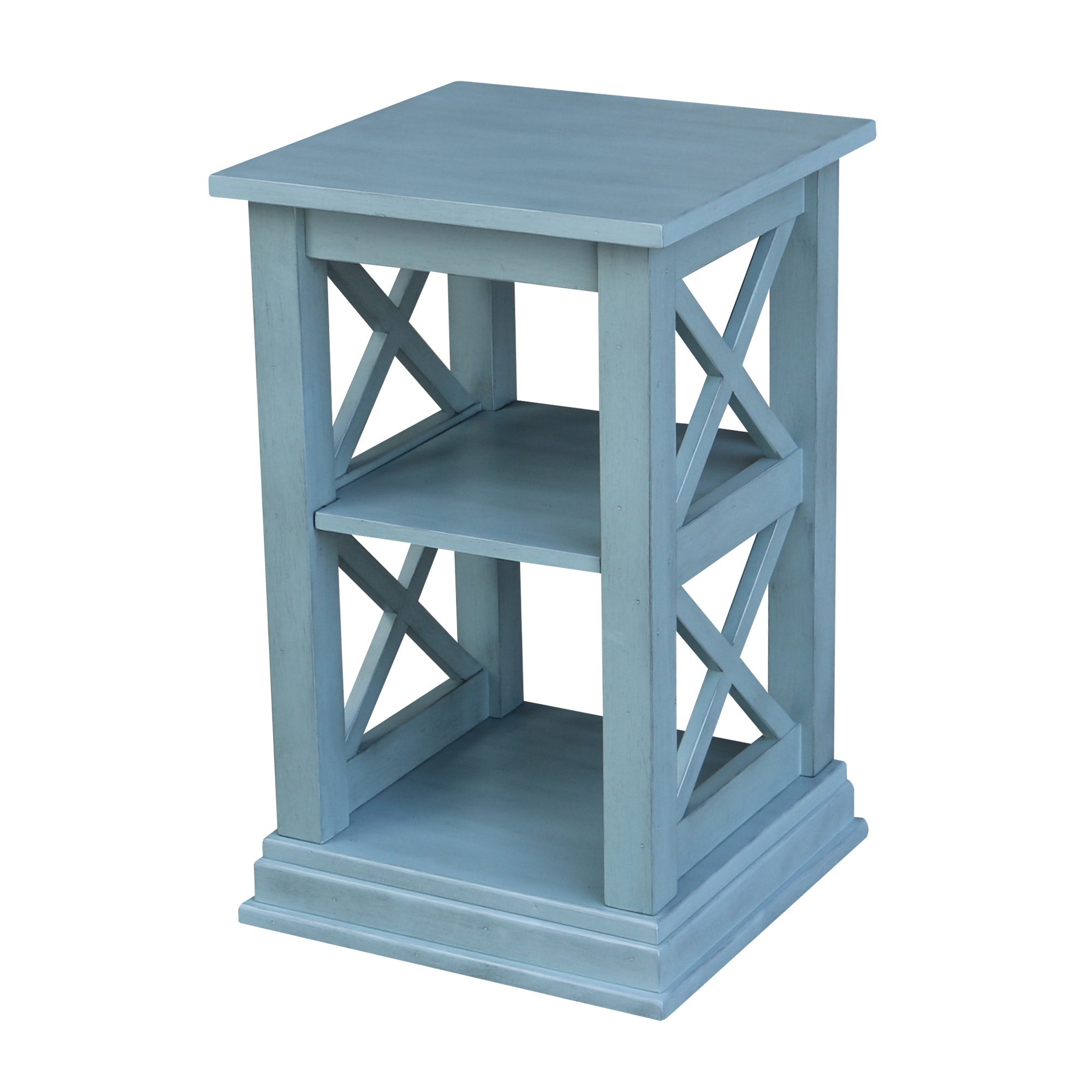 John Thomas Hampton Accent Table in Ocean Blue OT32-70A