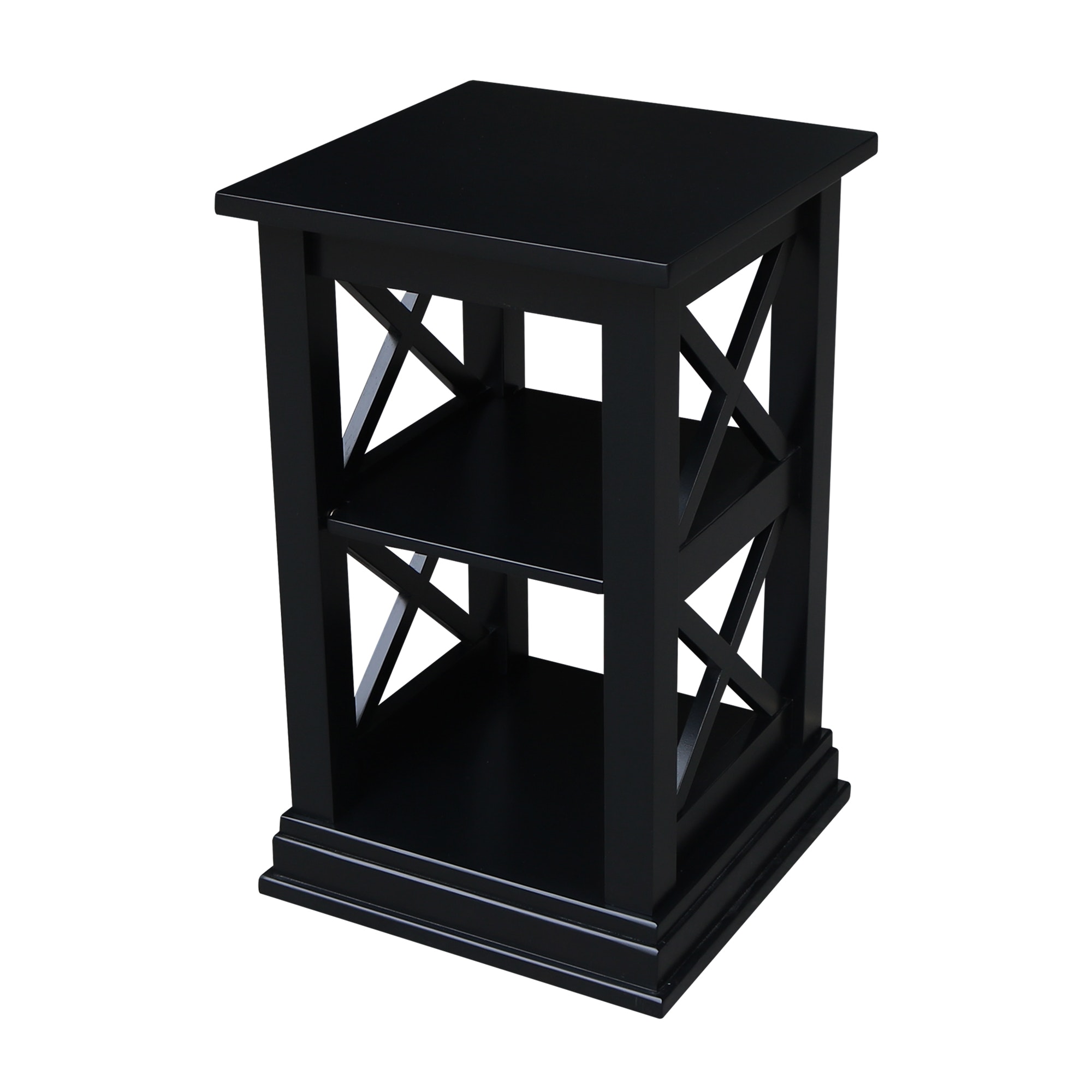 John Thomas Hampton Accent Table in Solid Black OT46-70A