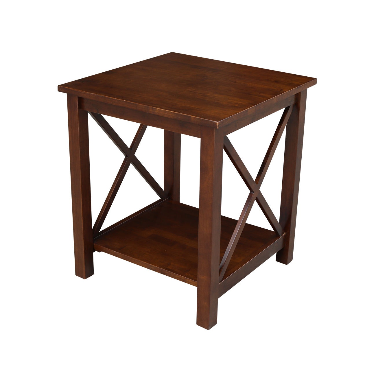 John Thomas Hampton End Table in Espresso OT581-70E