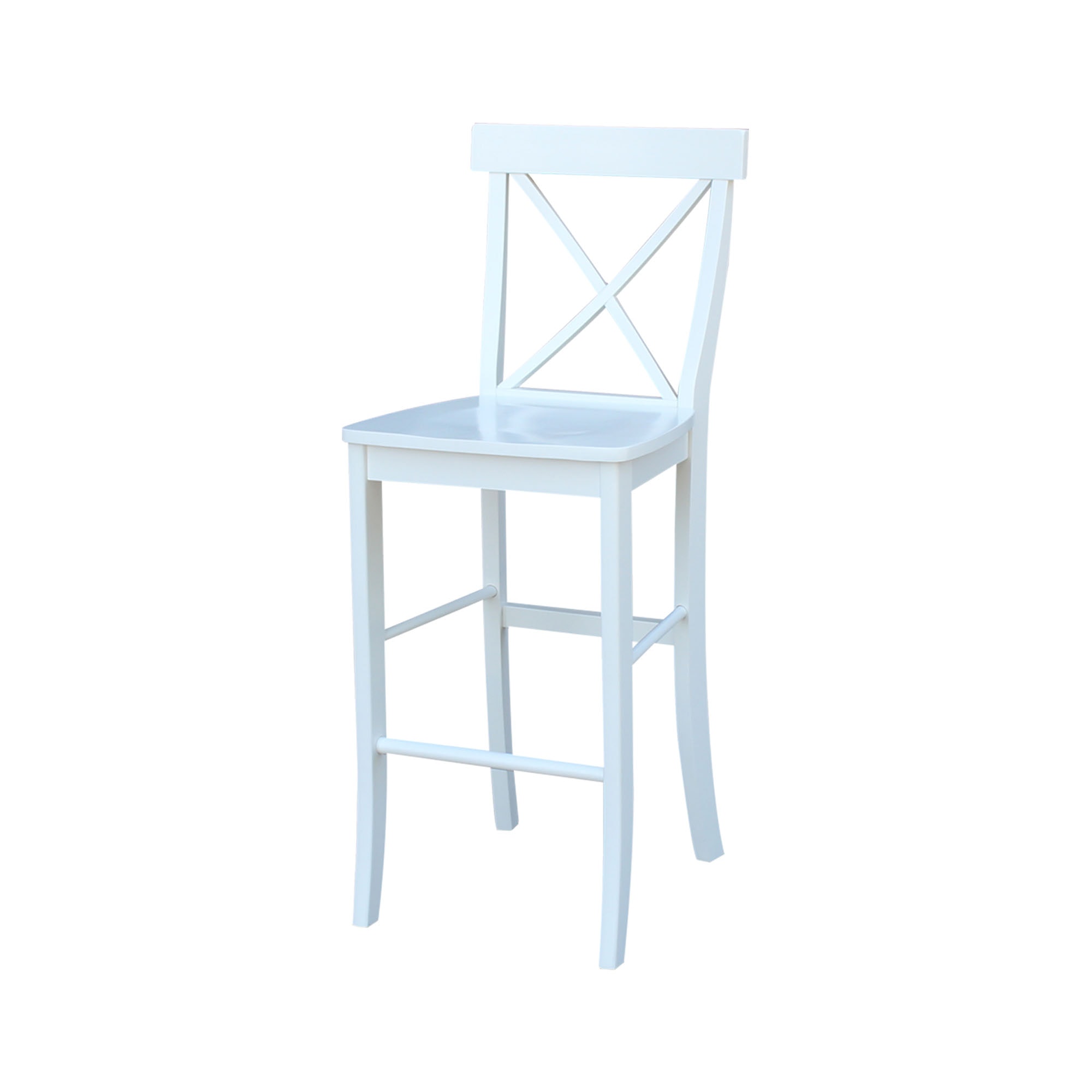 John Thomas X-Back Stool in  White S08-6133B
