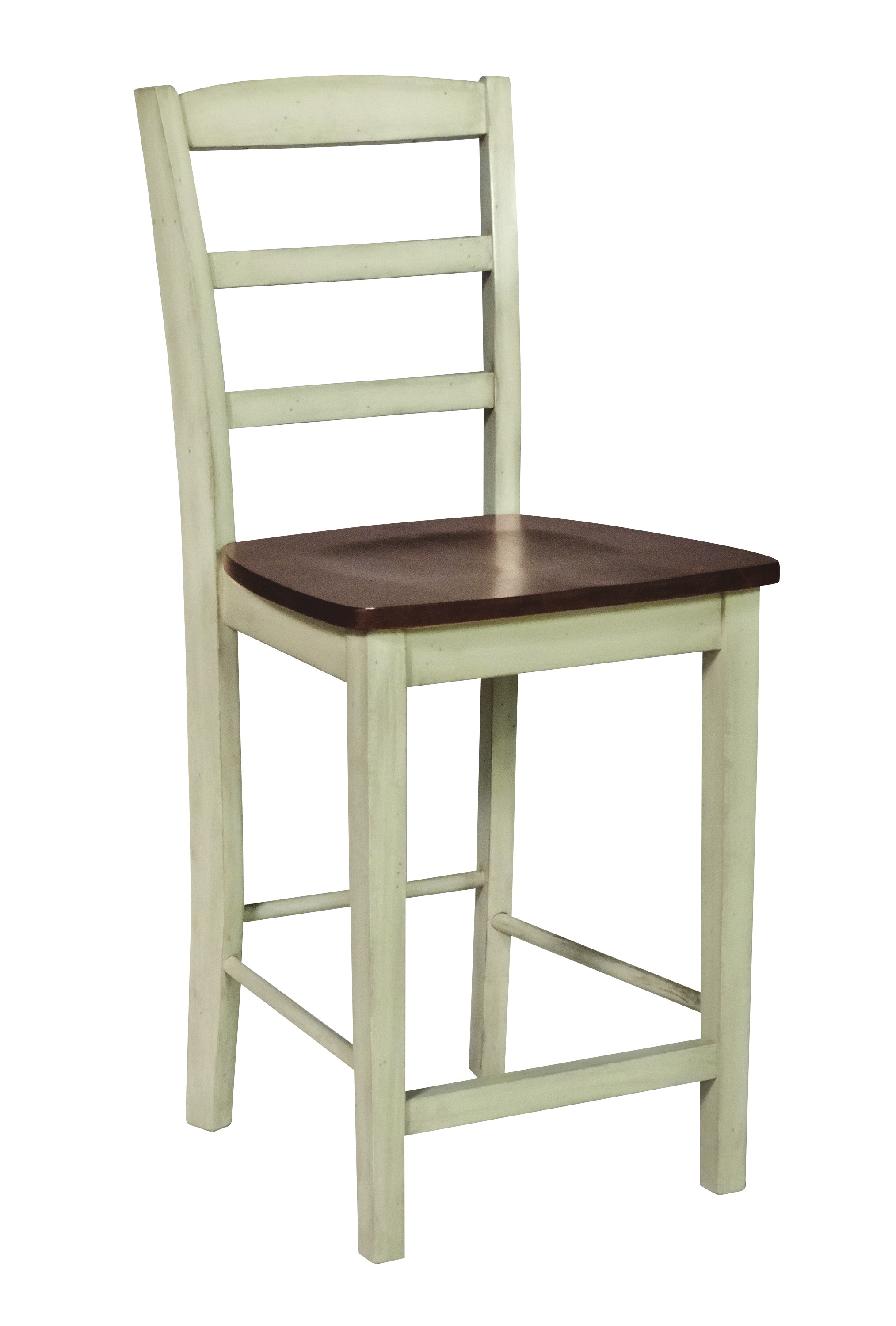 John Thomas Madrid Stool in Almond & Espresso S12-402B