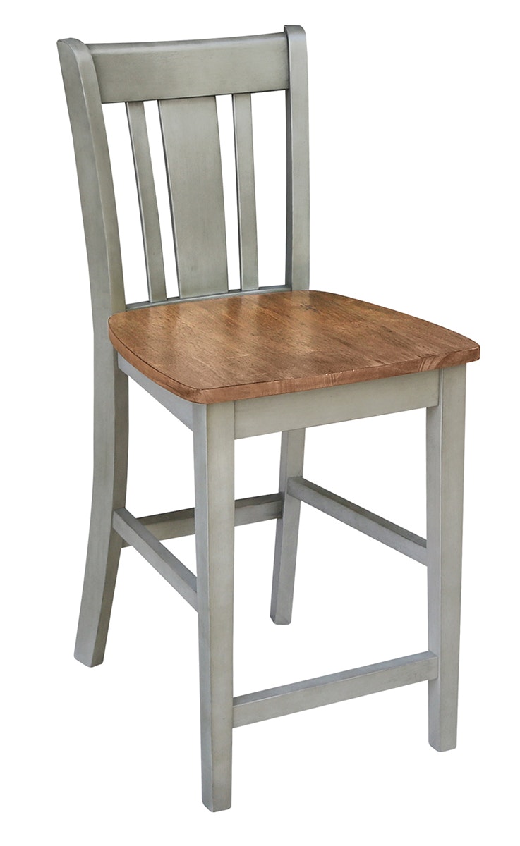 John Thomas San Remo Stool in Hickory Stone S41-102B