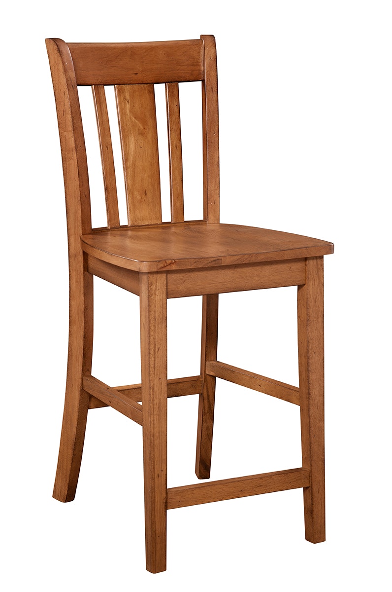 John Thomas San Remo Stool in Bourbon Oak S42-102B