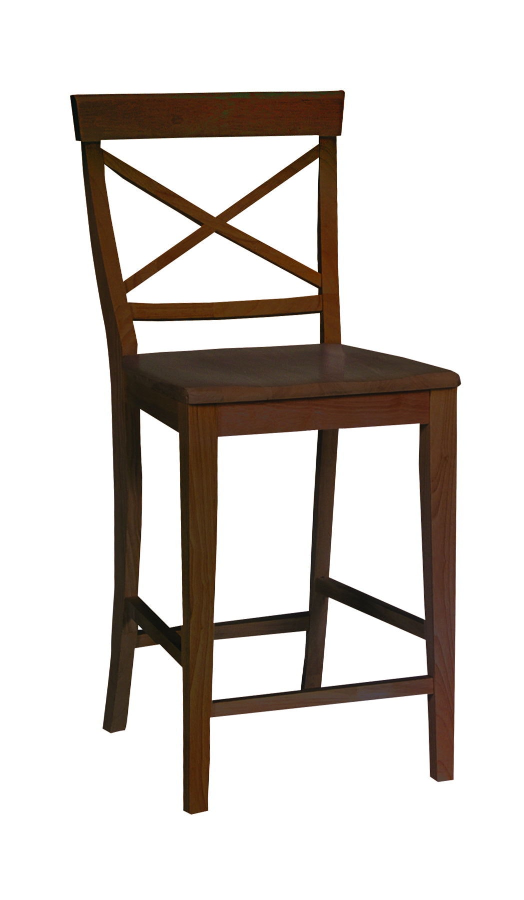 John Thomas X-Back Stool in Espresso S581-6132B