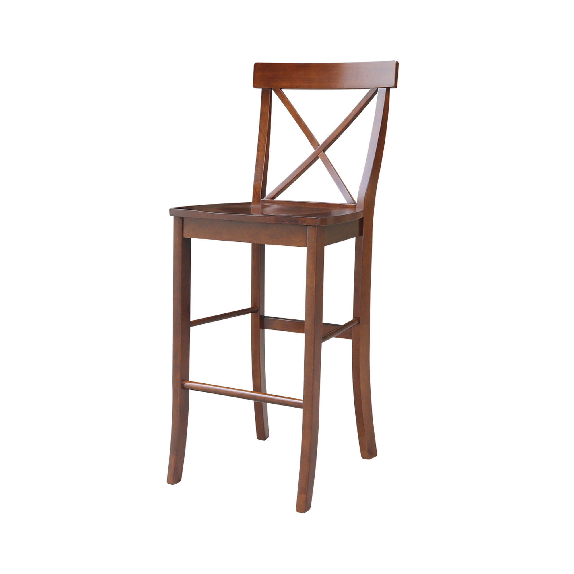 John Thomas X-Back Stool in  Espresso S581-6133B