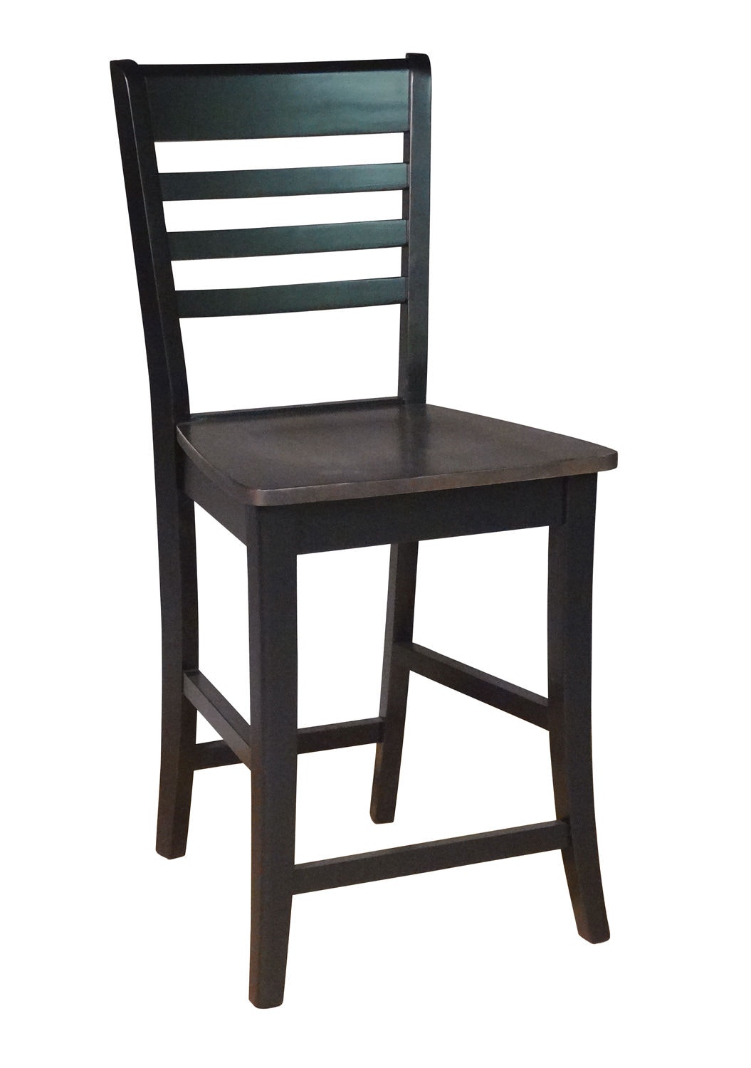 John Thomas Roma Stool in Coal & Black S75-3102B