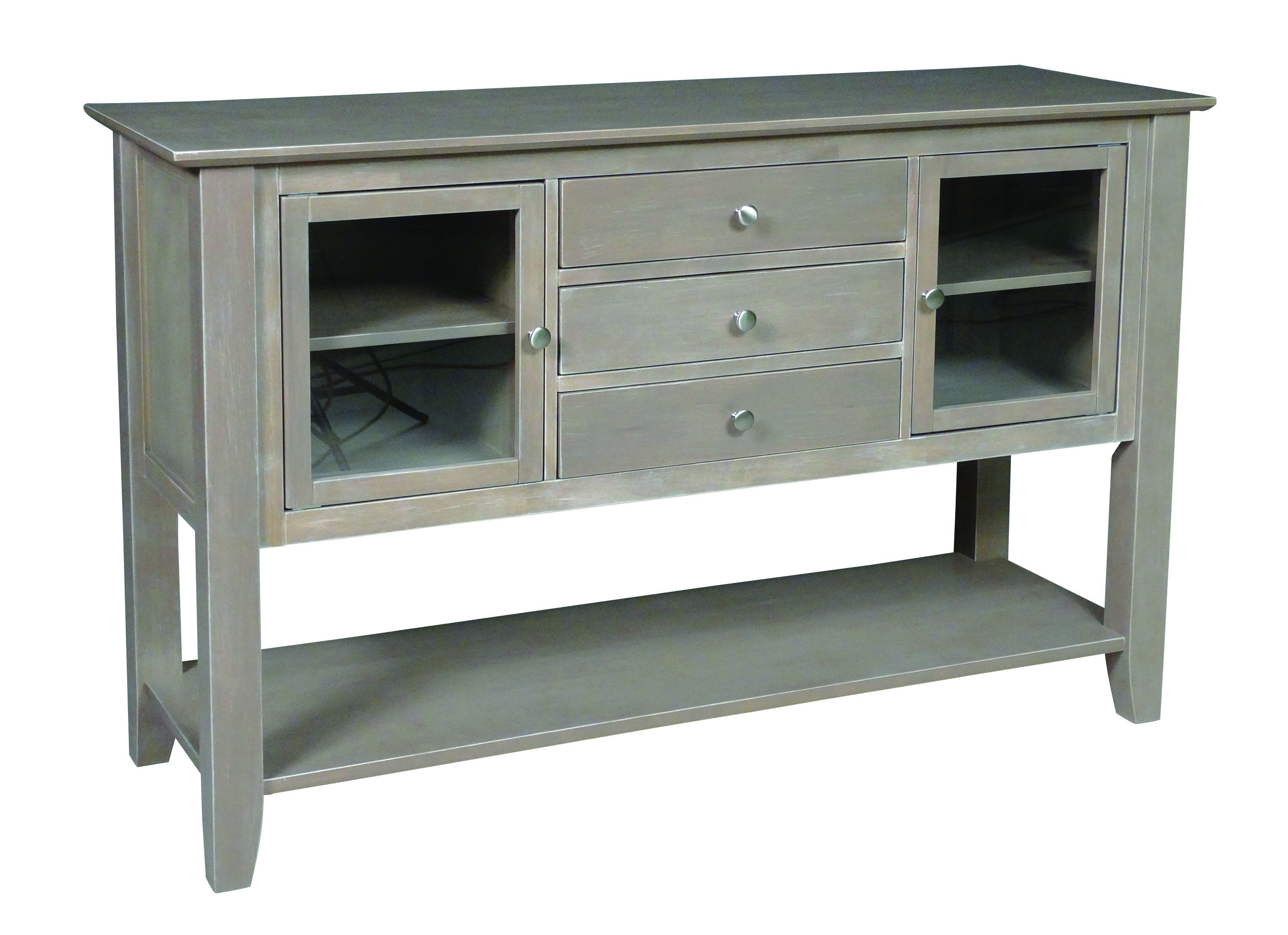 John Thomas Server in Taupe Gray SV09-34