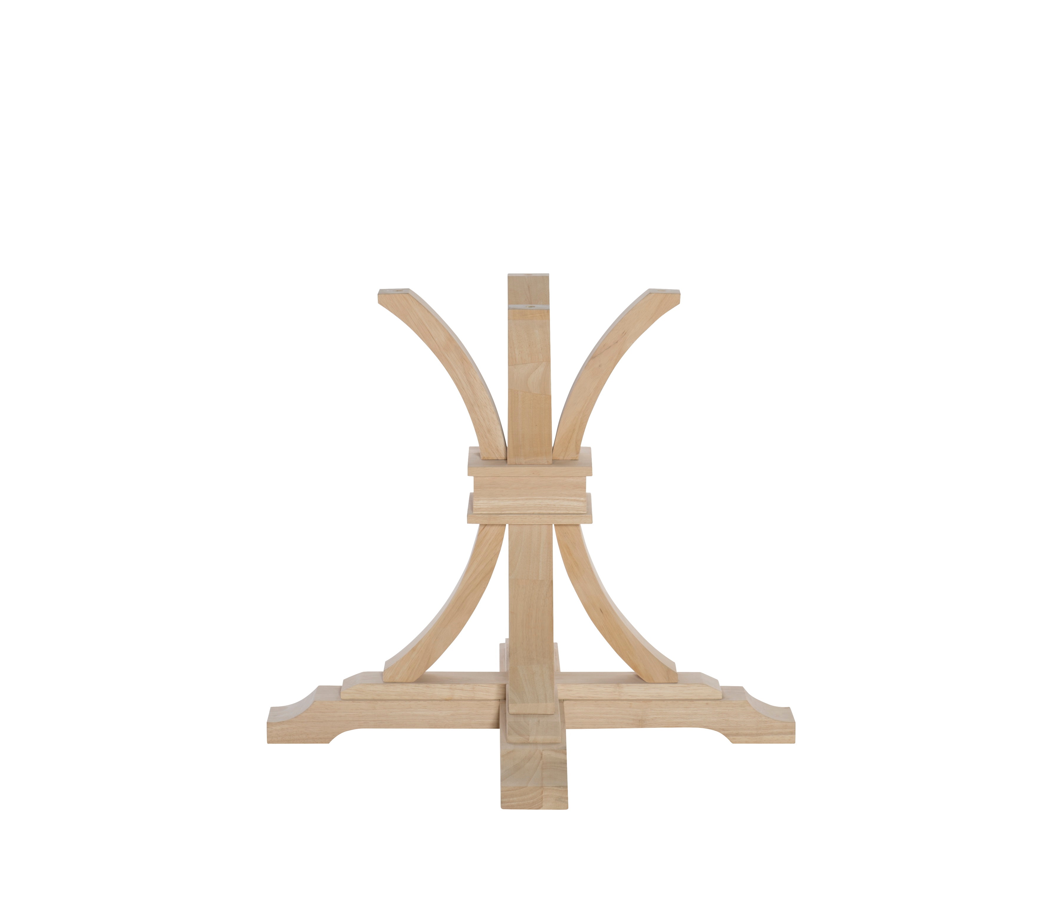 John Thomas Flair Pedestal Base for Glass Top. Glass sold seperetly (48"Diameter = Glass-48B). T-12B-30-Glass