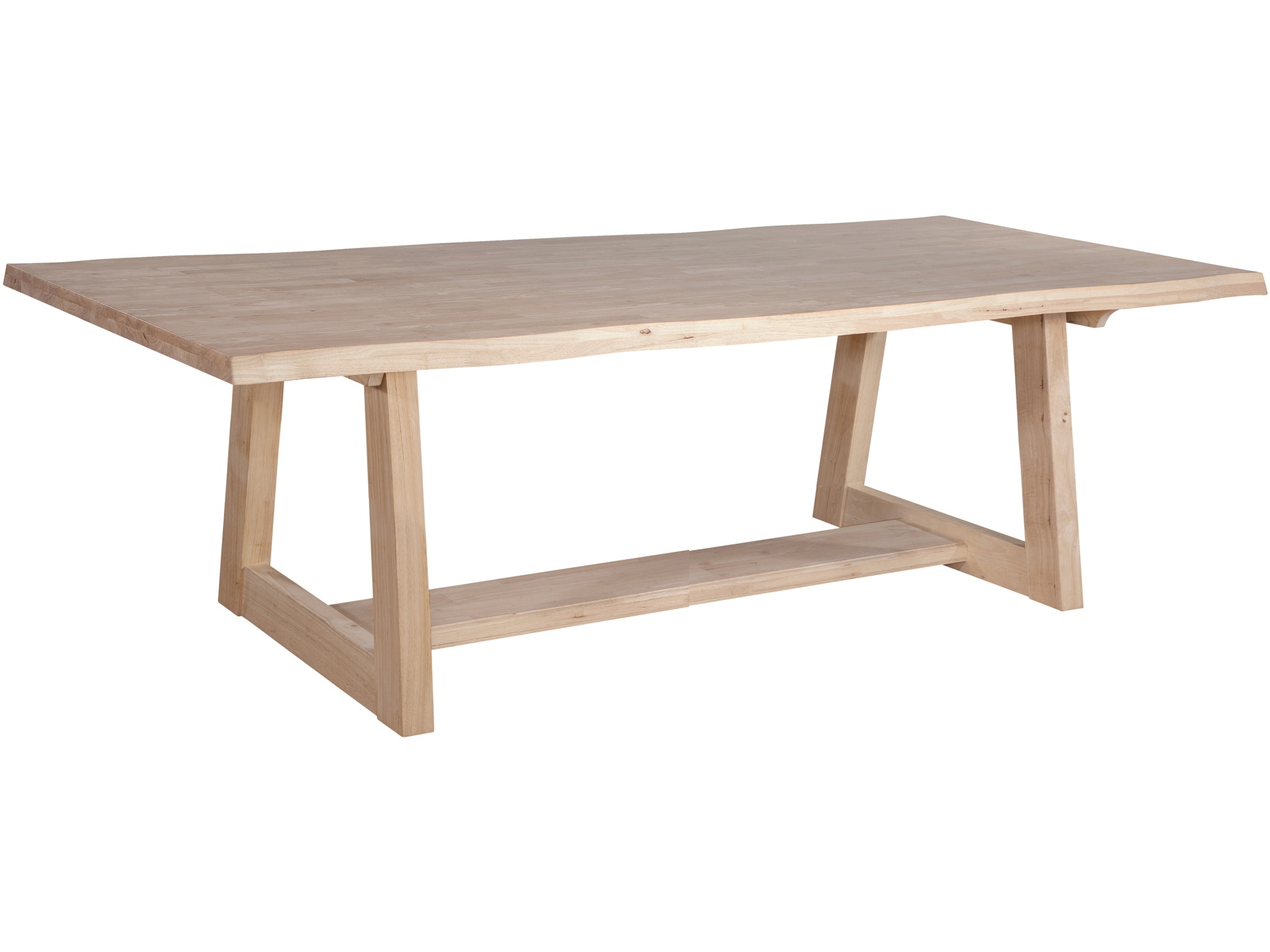 John Thomas Live Edge Table Top & Base T-4090A / T-4090B