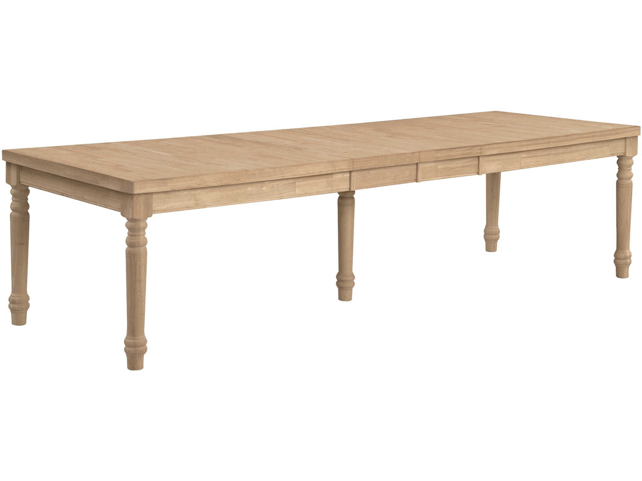 John Thomas Large Extension Table (top only) / Turned Legs (Set of 5) T-42120XXT / T-51B