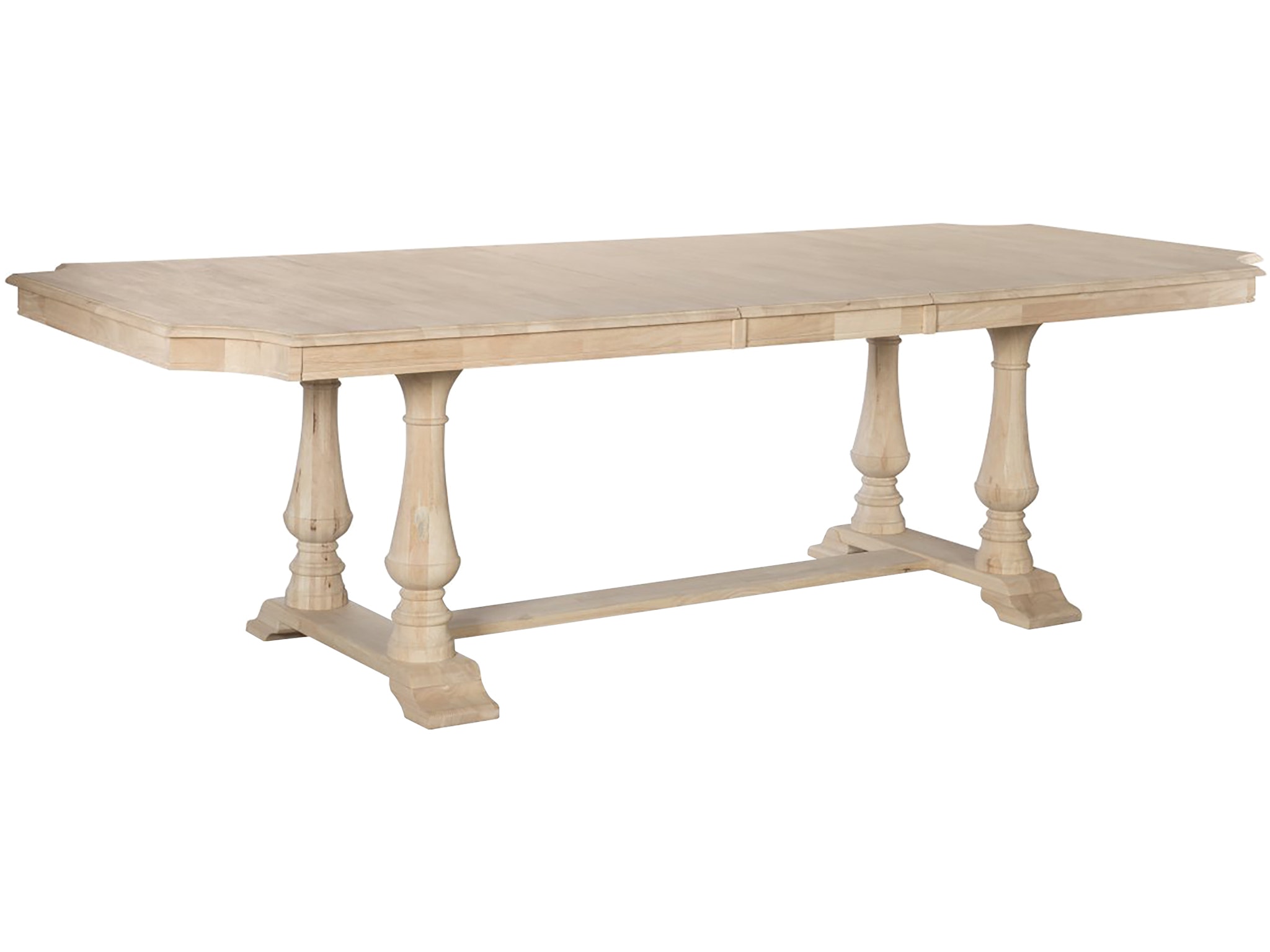 John Thomas Grove Park Ext Table Top w/ Double Pedestal Base T-4284XA / T-4284XB
