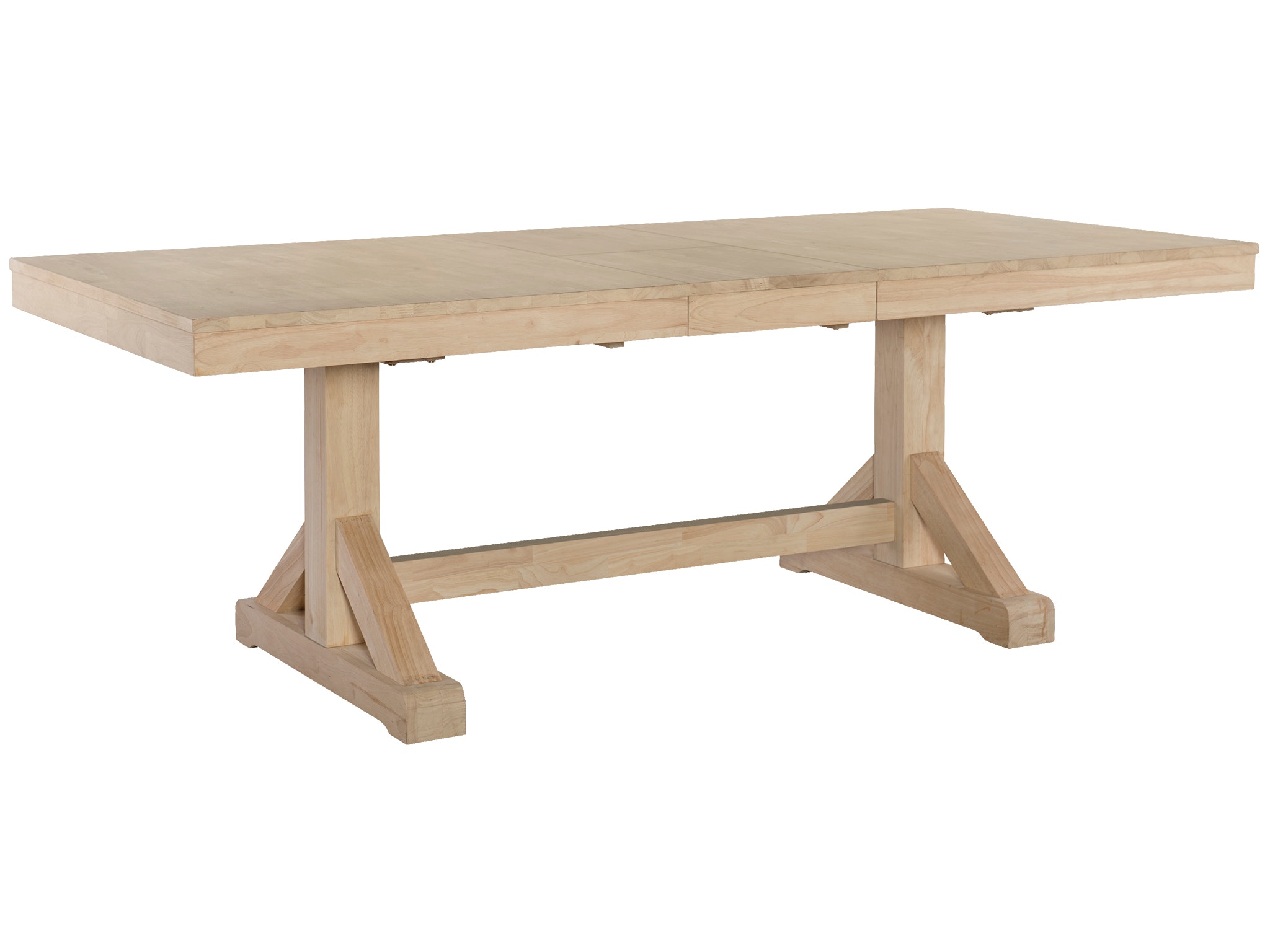 John Thomas Canyon Butterfly Leaf Trestle Table w/ Trestle Base T-8440XBT / T-8440XBB