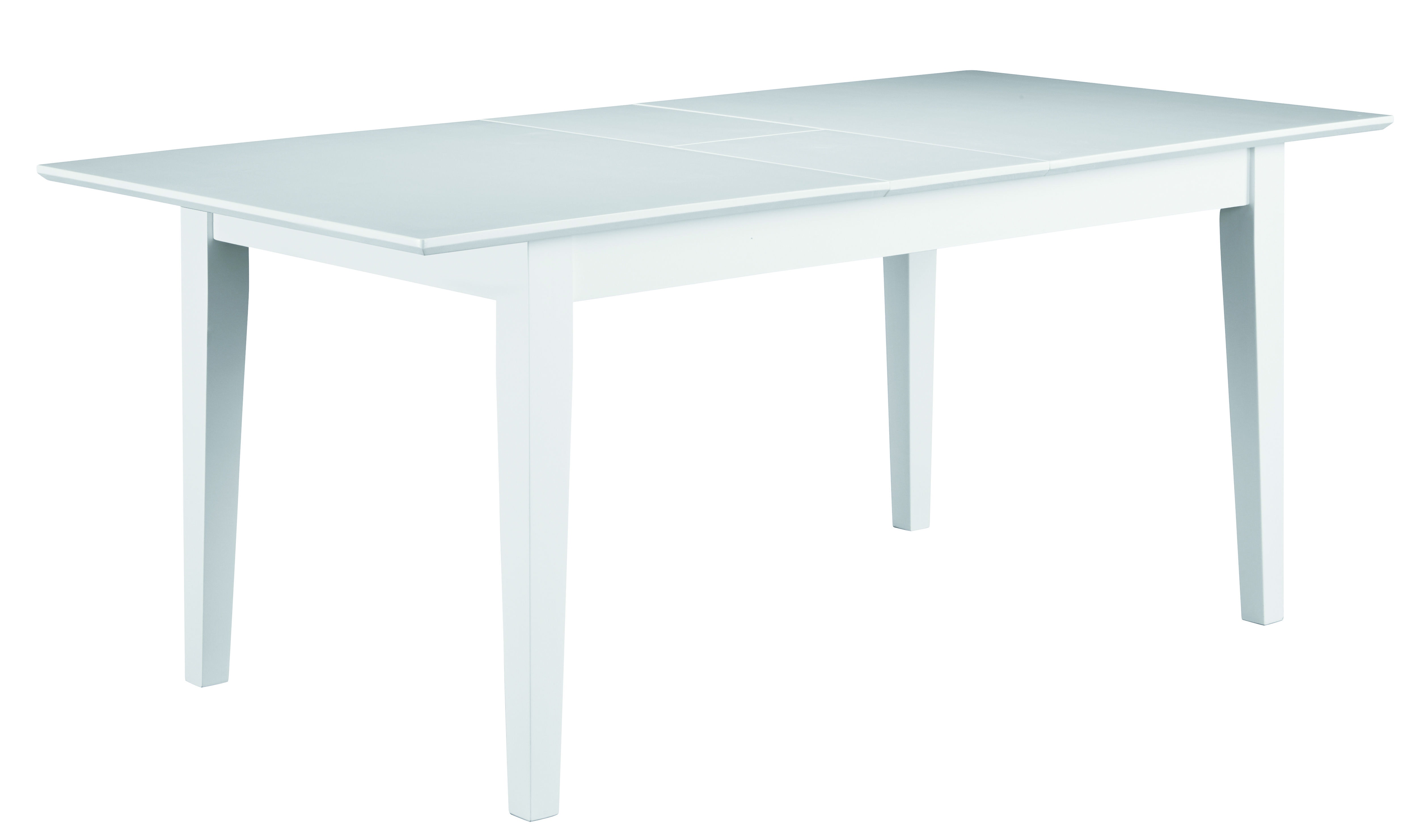 John Thomas Extension Table in Pure White T08-3660XBS